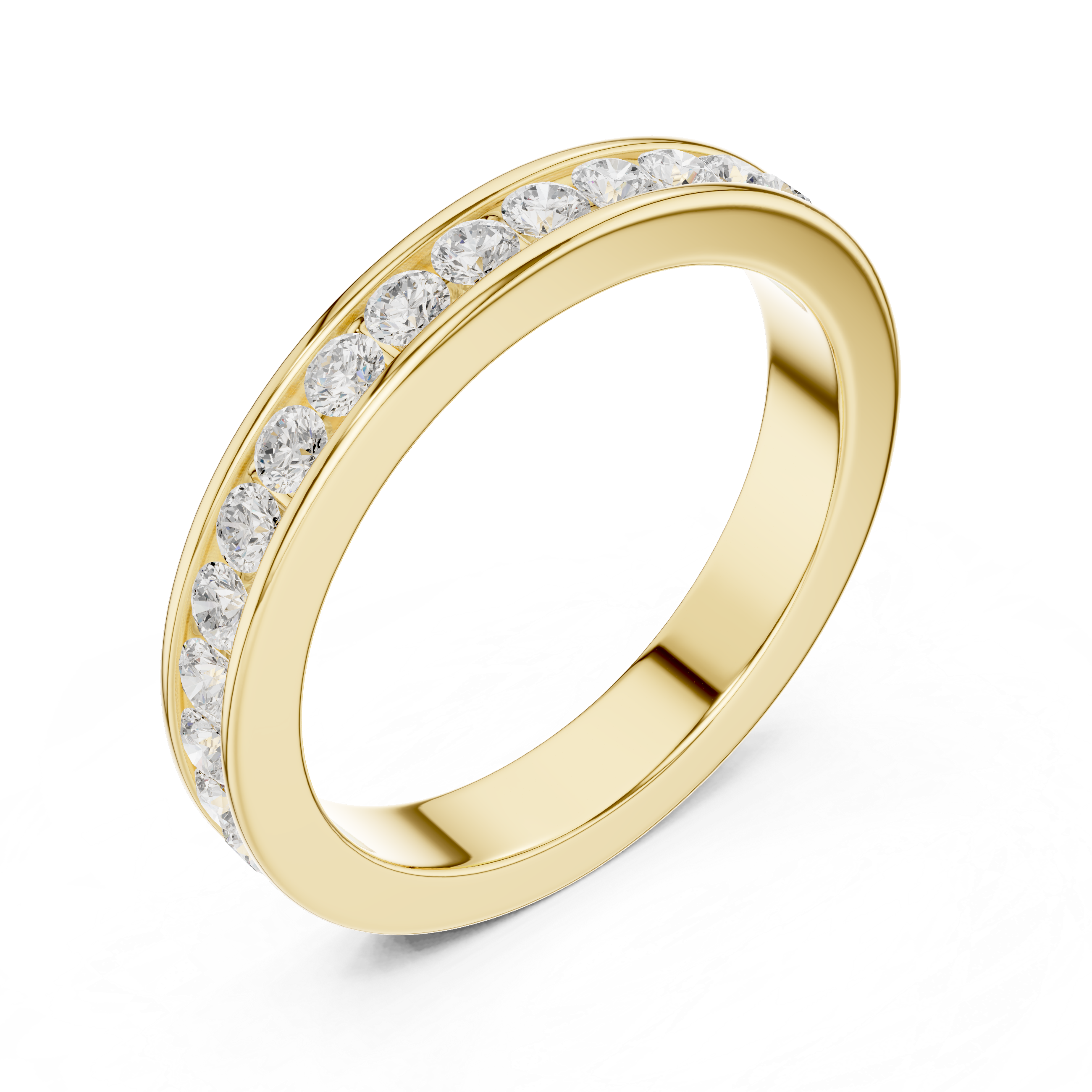 Full Eternity Channel Set Diamond Band
