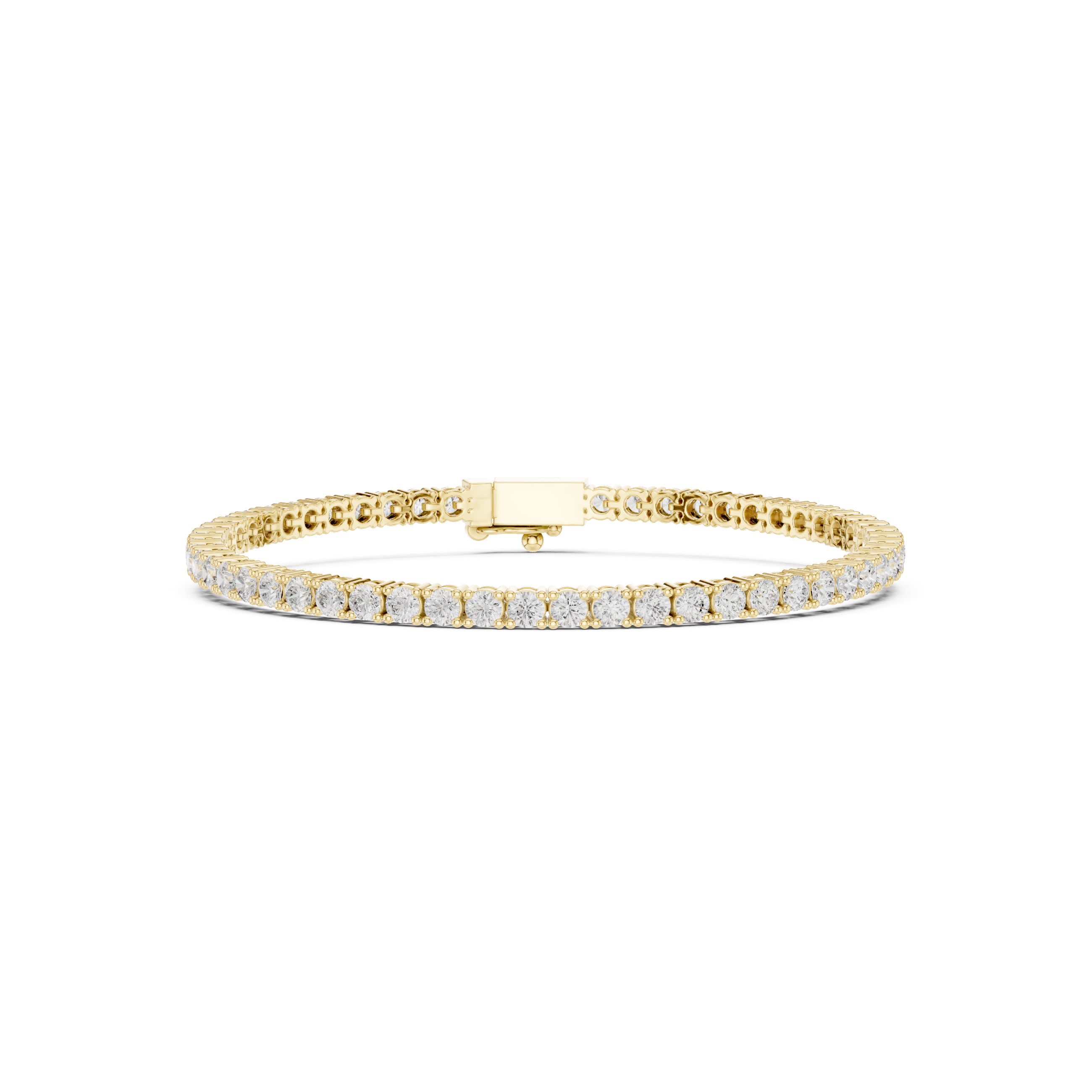 Classic Round Diamond Tennis Bracelet