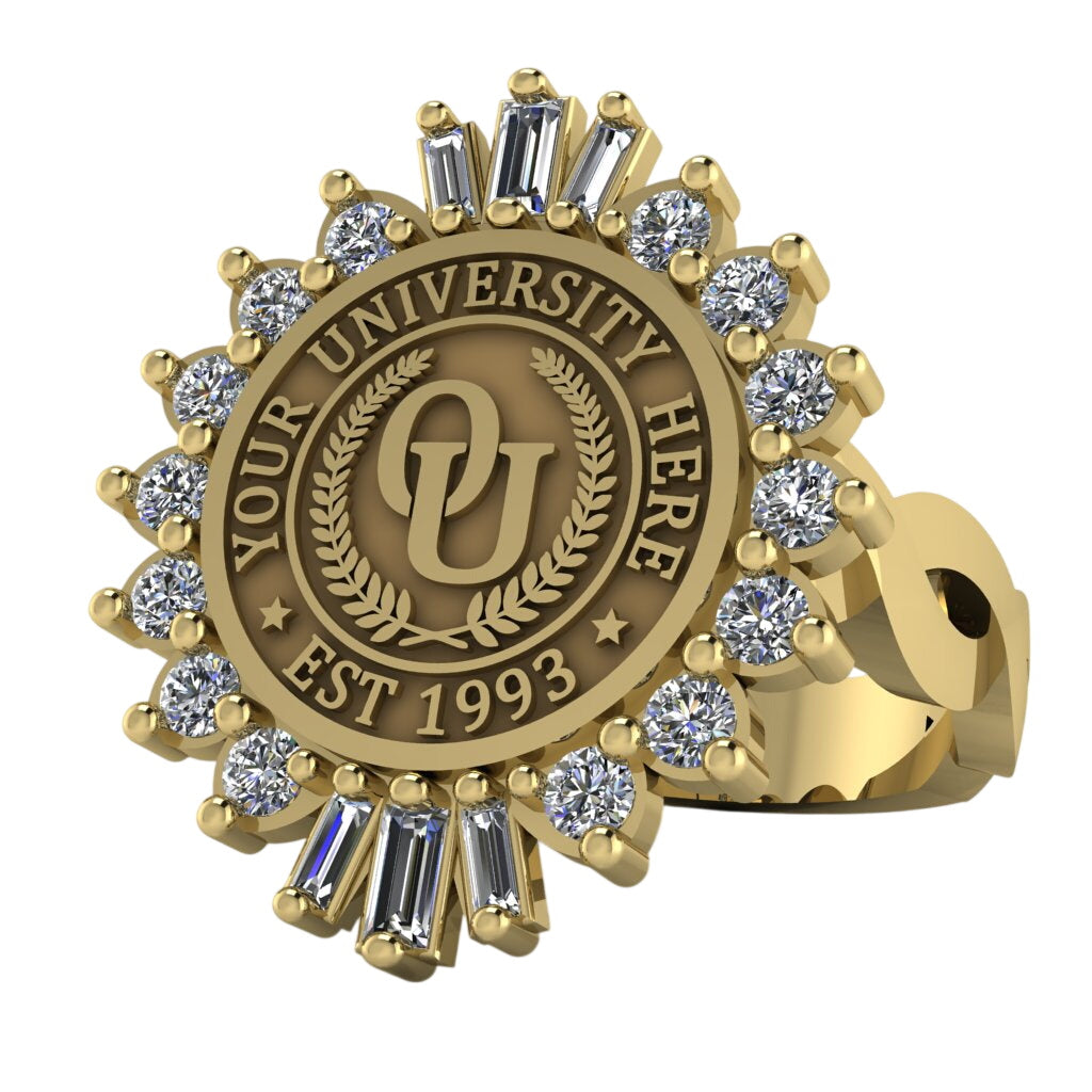 Seren | Infinity Loop Band Custom Collage Ring