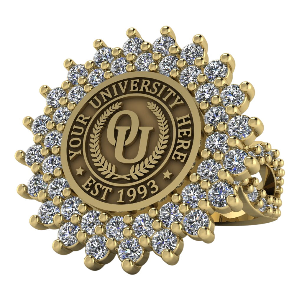 Splendid | Infinity Pave Band Custom Collage Ring