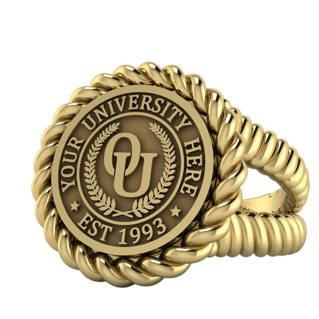 Lubid | V-Rope Band Custom Collage Ring