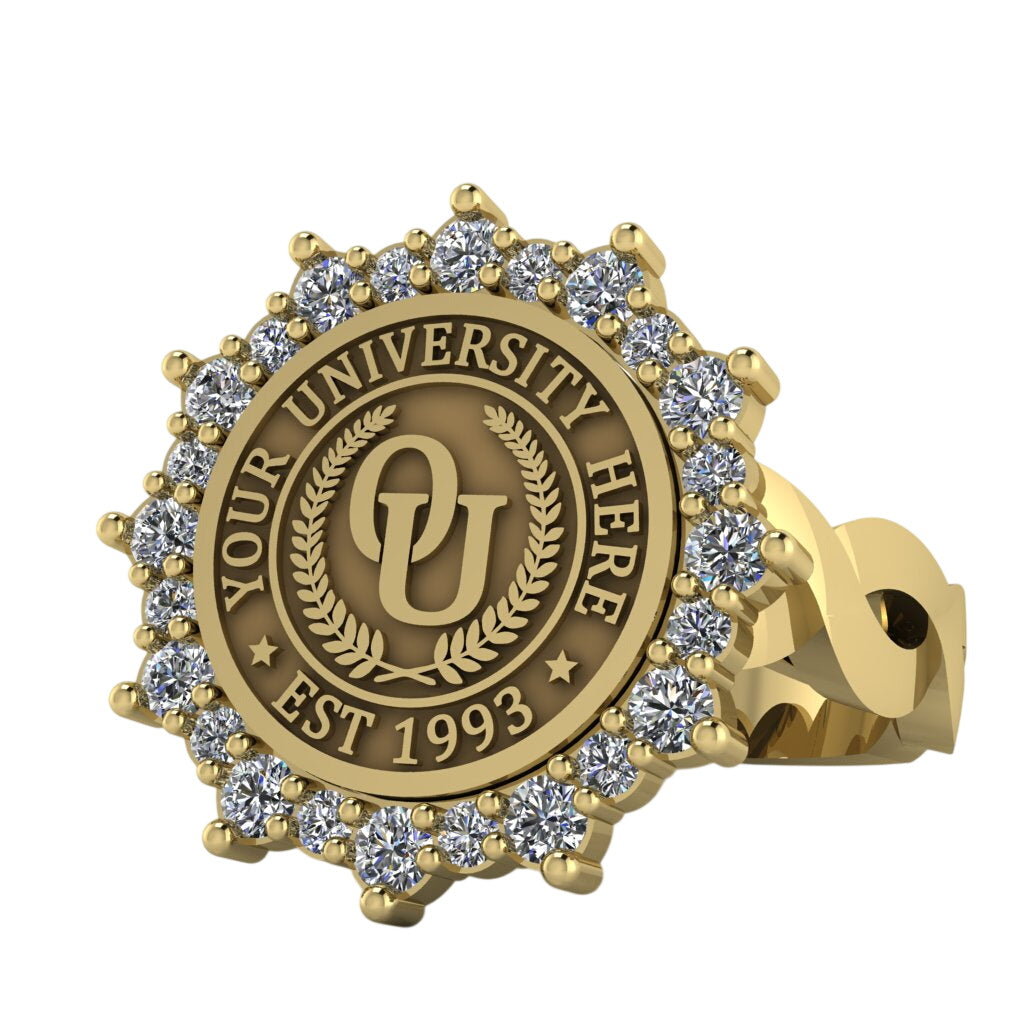 Attraente | Infinity Loop Band Custom Collage Ring