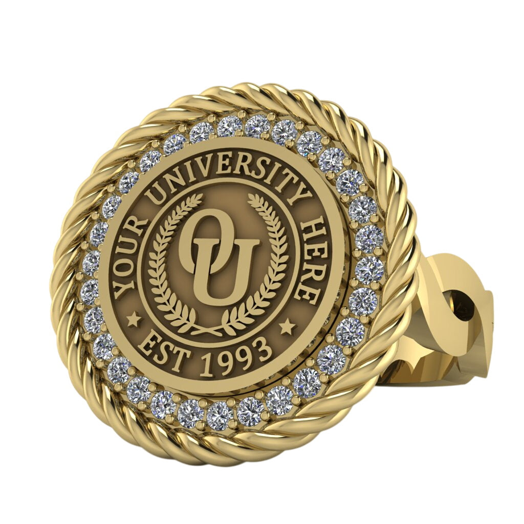 Arrecerat | Infinity Loop Band Custom Collage Ring