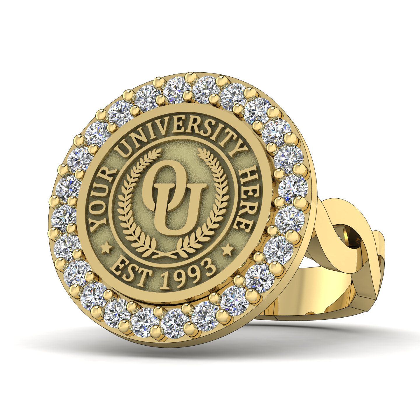 Circum | Infinity Loop Band Custom College Ring