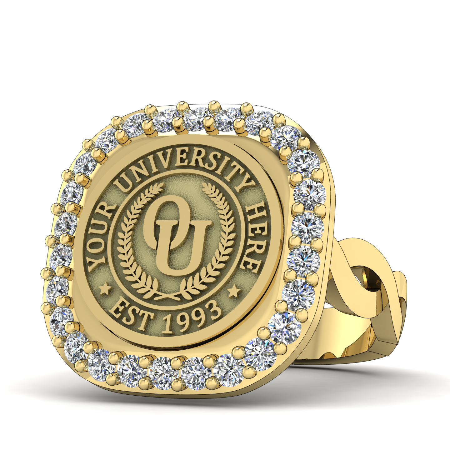 Radius | Infinity Loop Band Custom College Ring