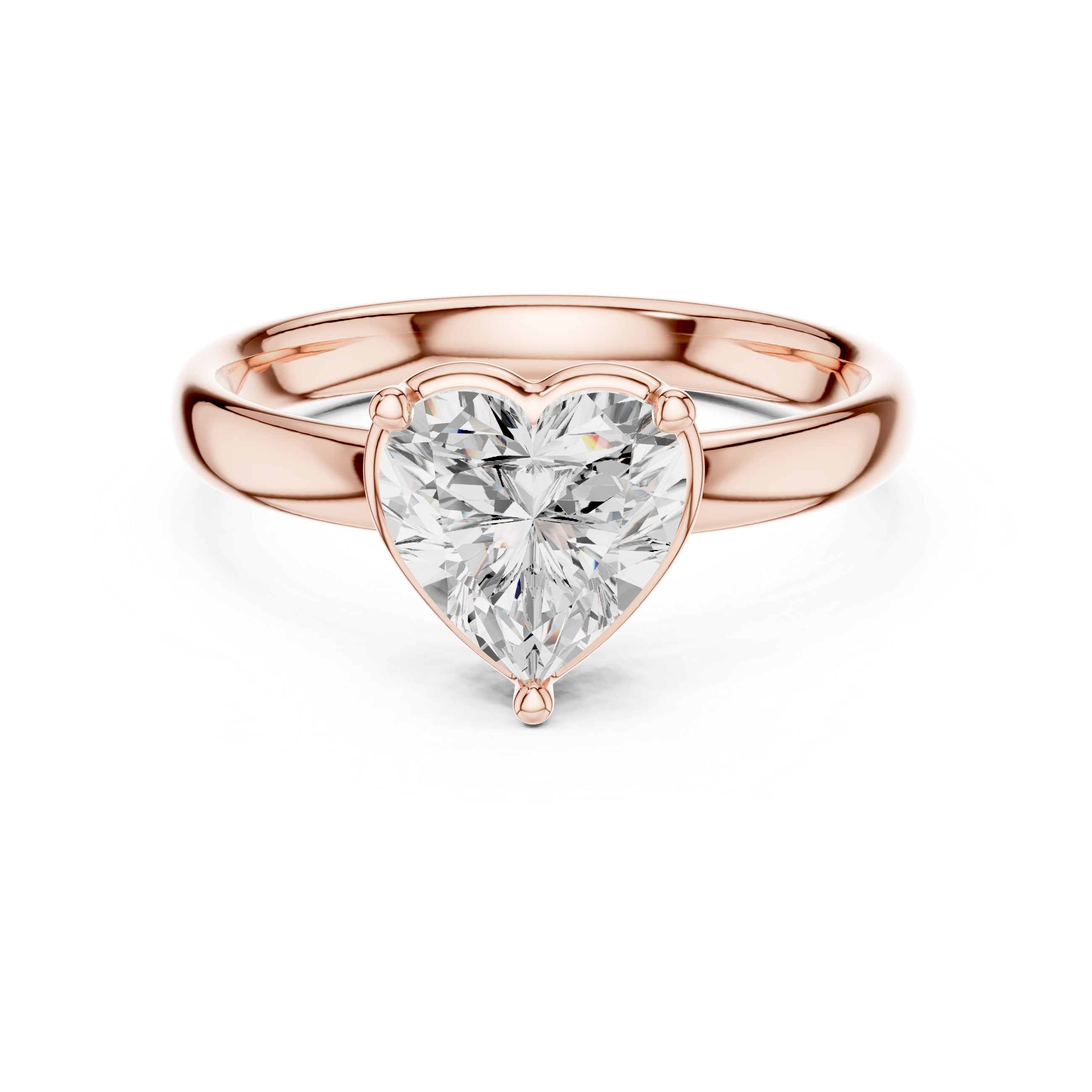 Heart Cut Solitaire Ring – Romantic and Elegant Design