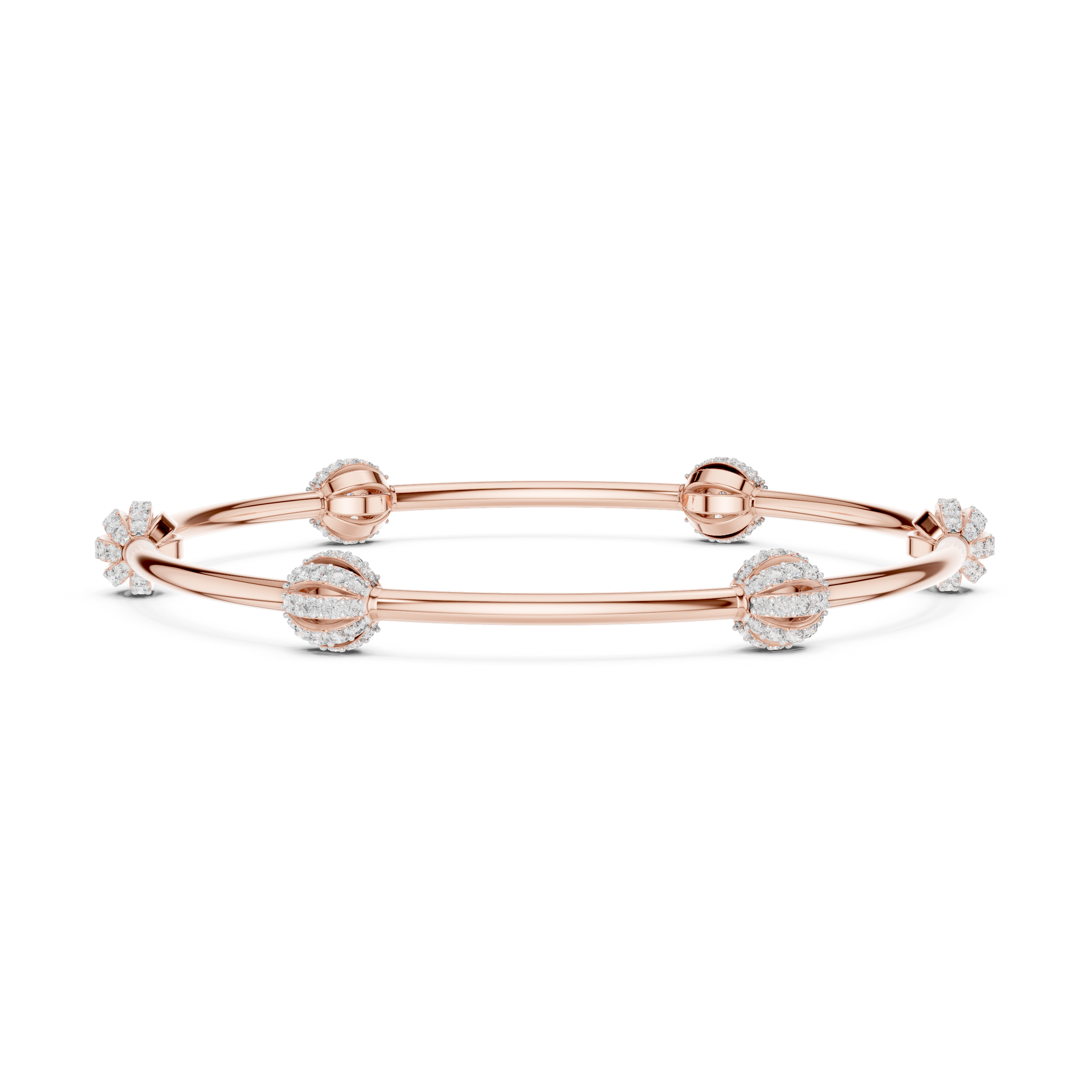 Luxury Diamond Sphere Bangle