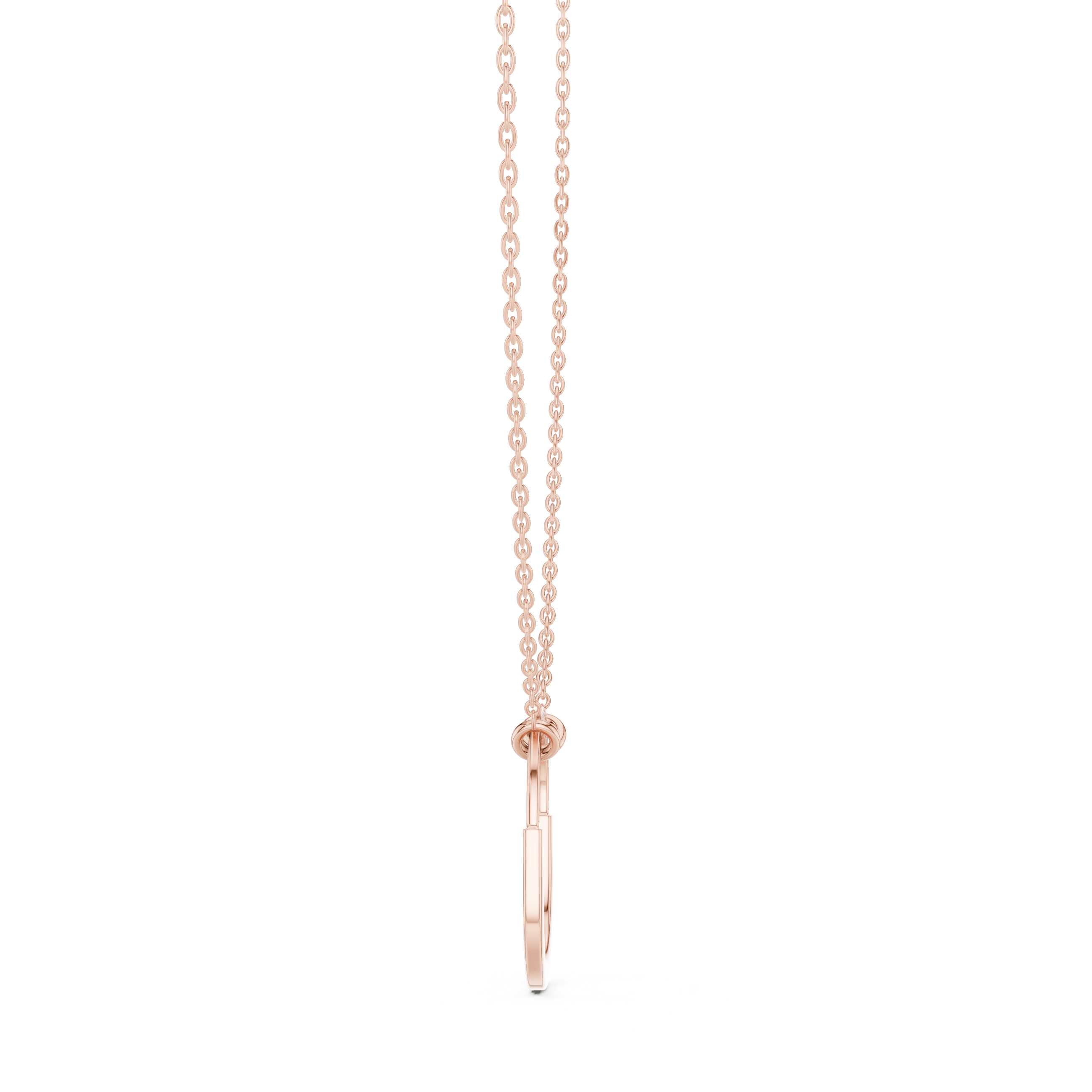 Luxury Oval Diamond Necklace