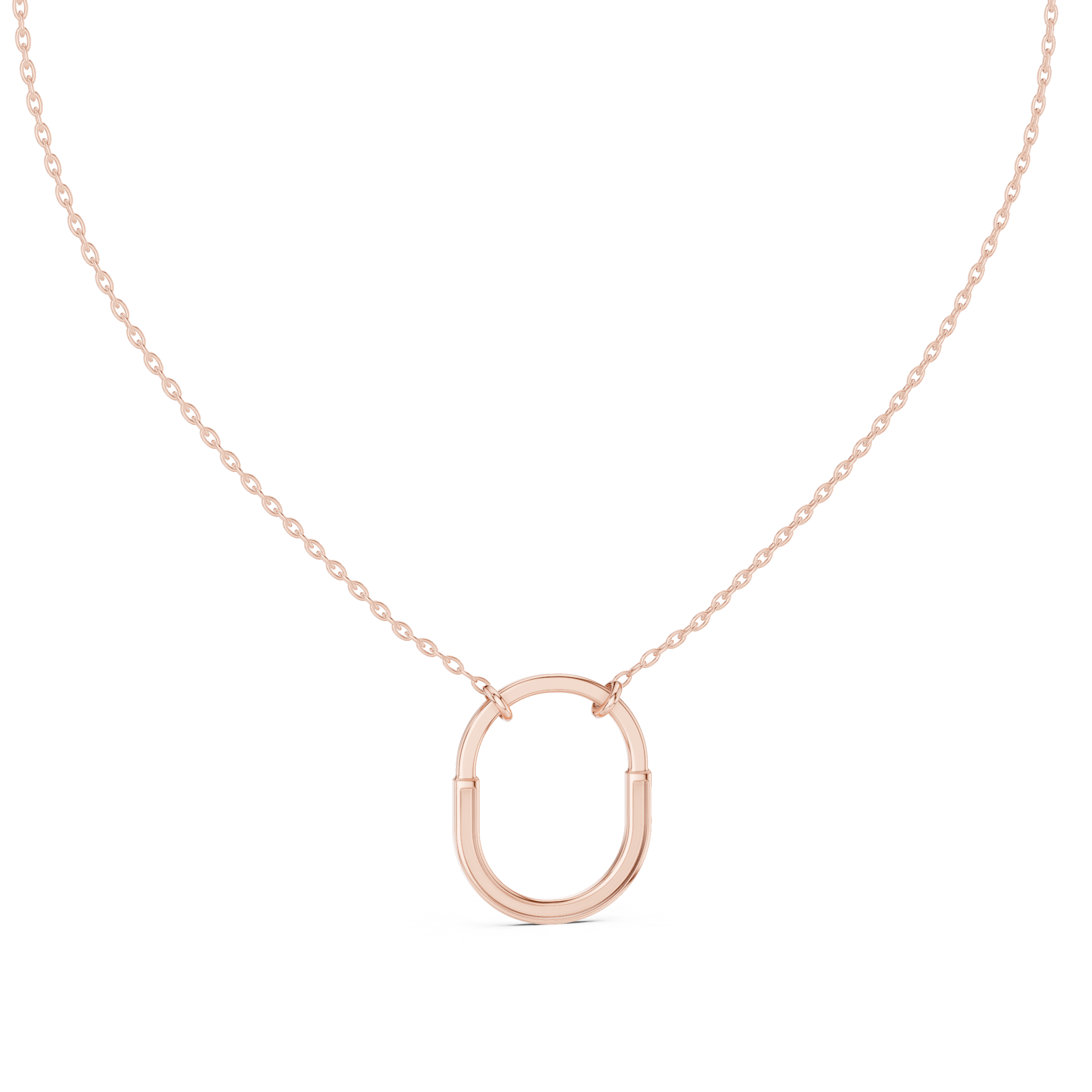 Luxury Oval Diamond Necklace