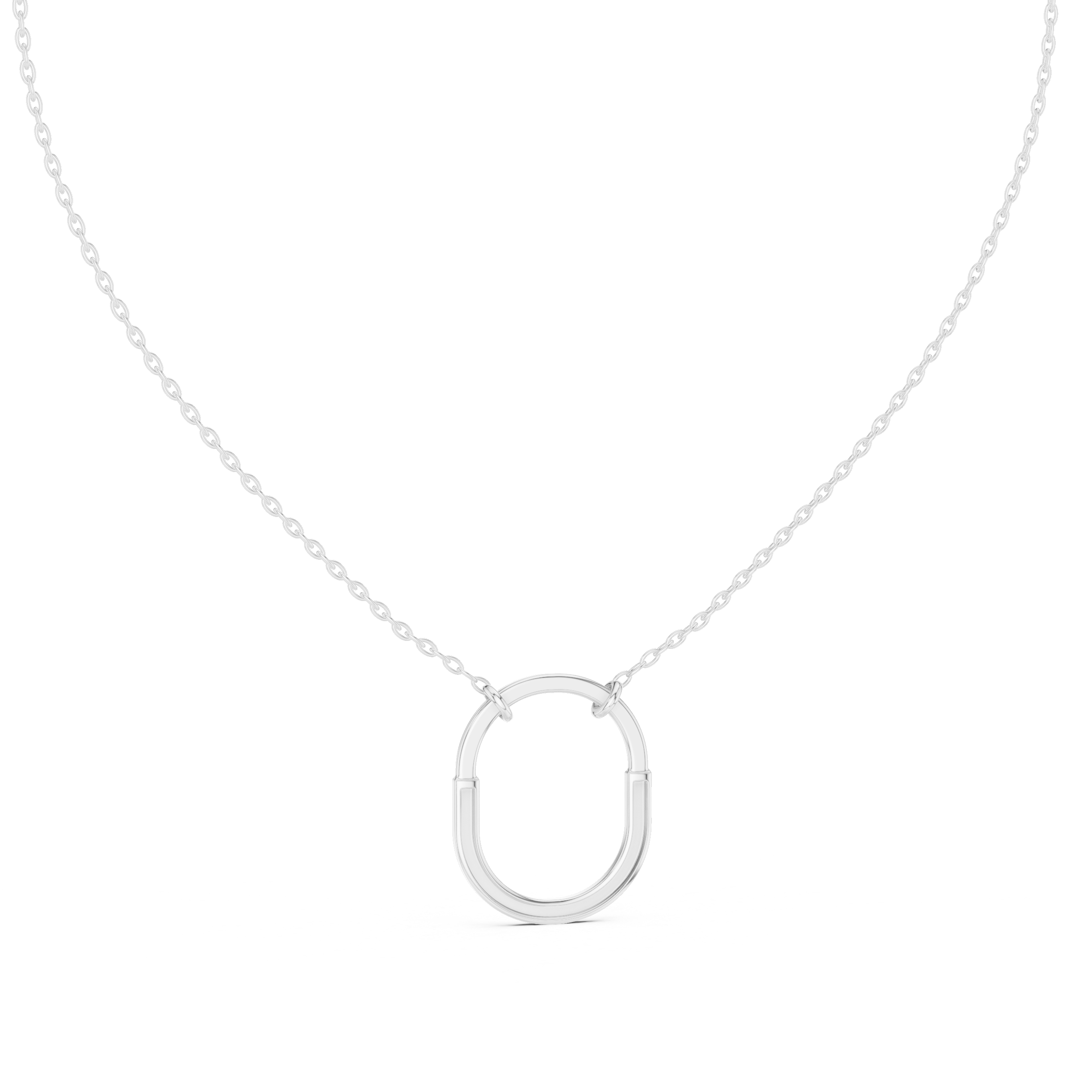 Luxury Oval Diamond Necklace