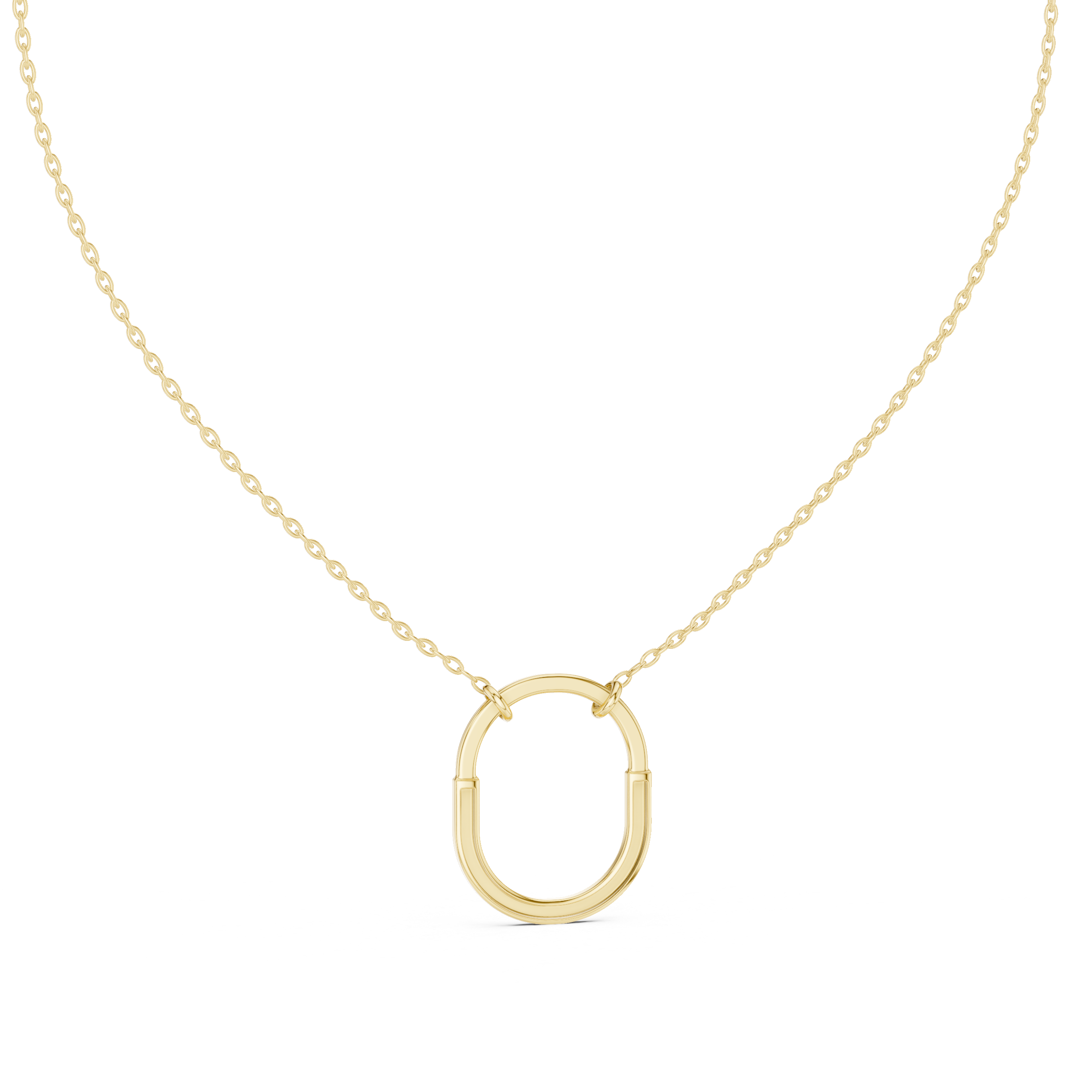 Luxury Oval Diamond Necklace