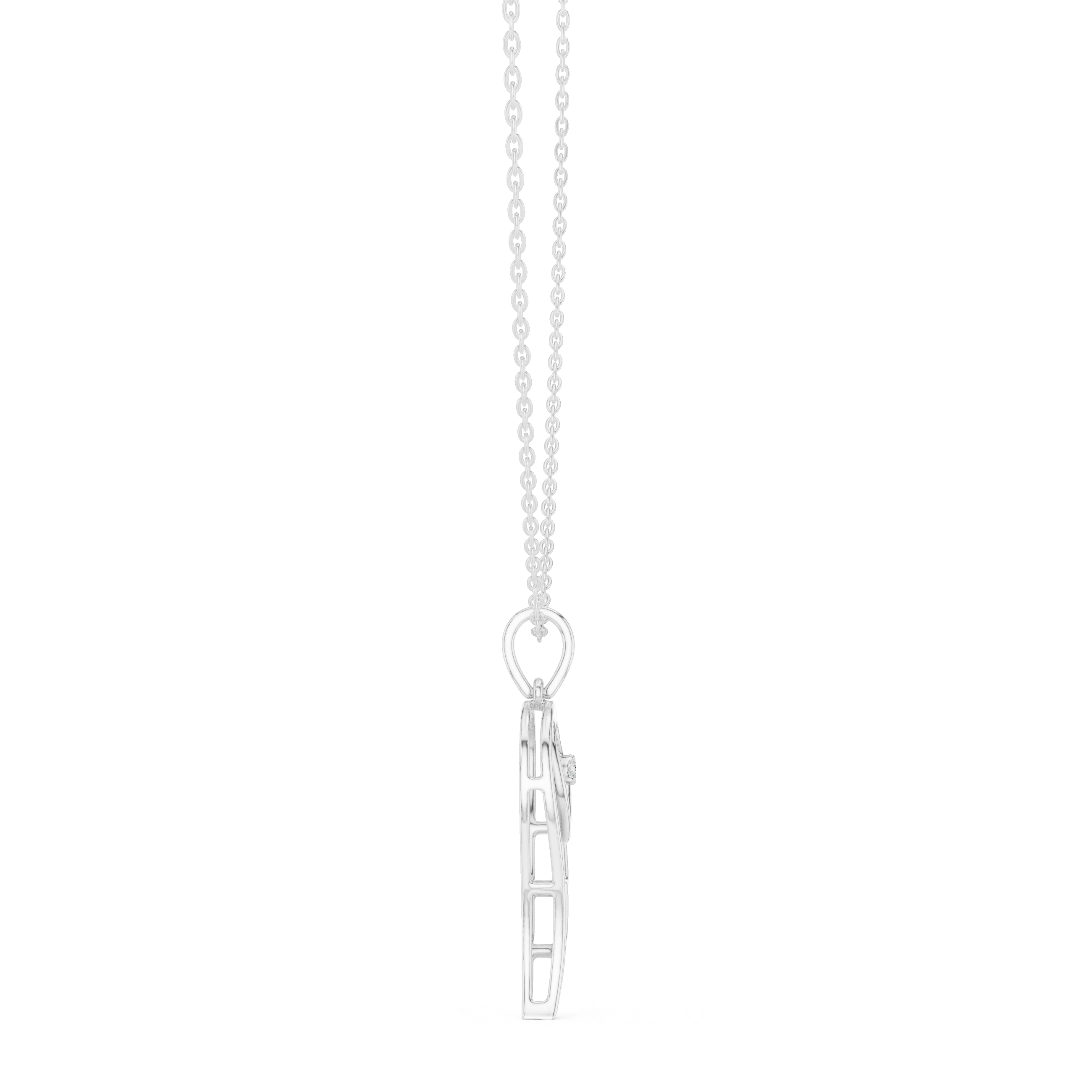 Luxury Angel Wing Diamond Necklace