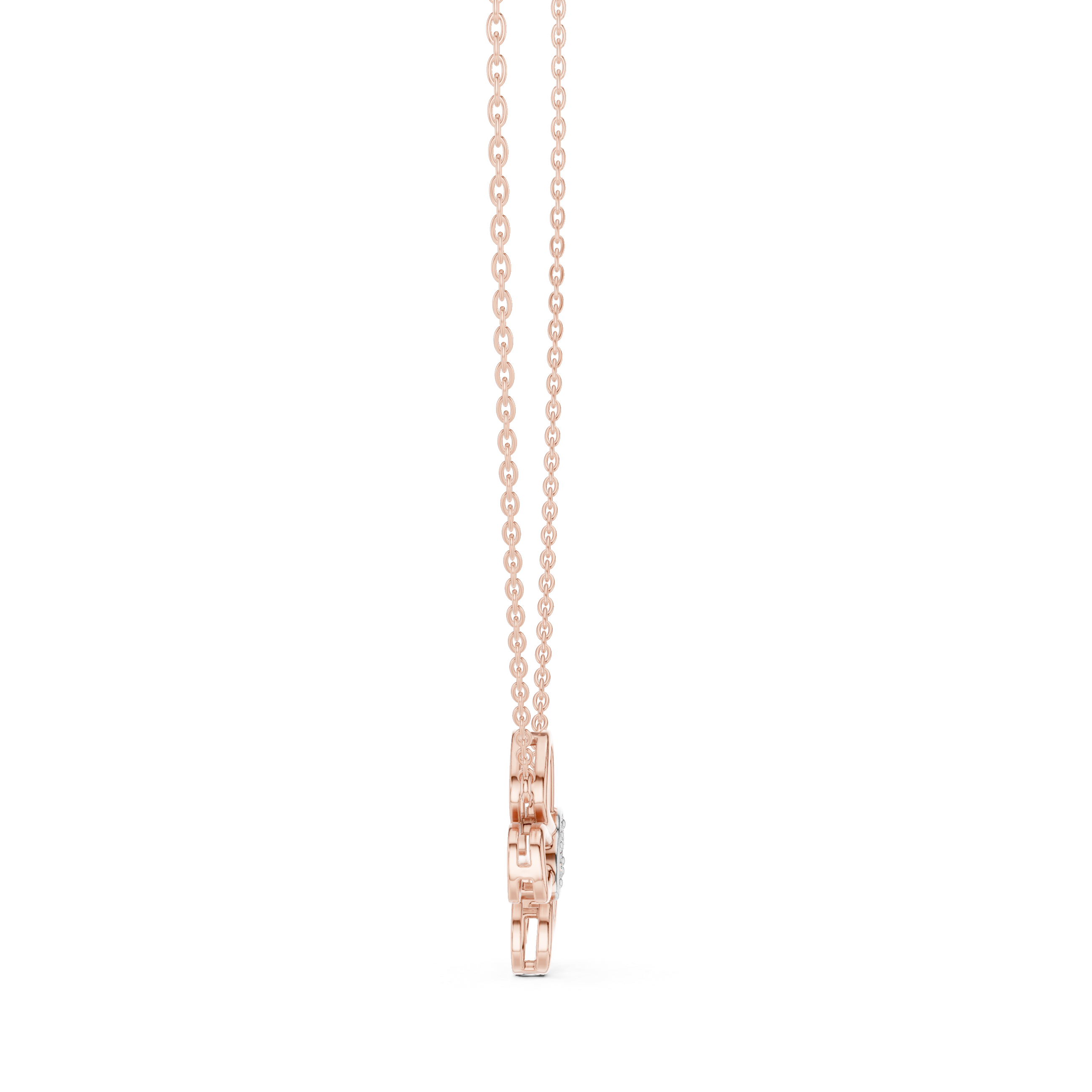 Luxury Butterfly Diamond Necklace