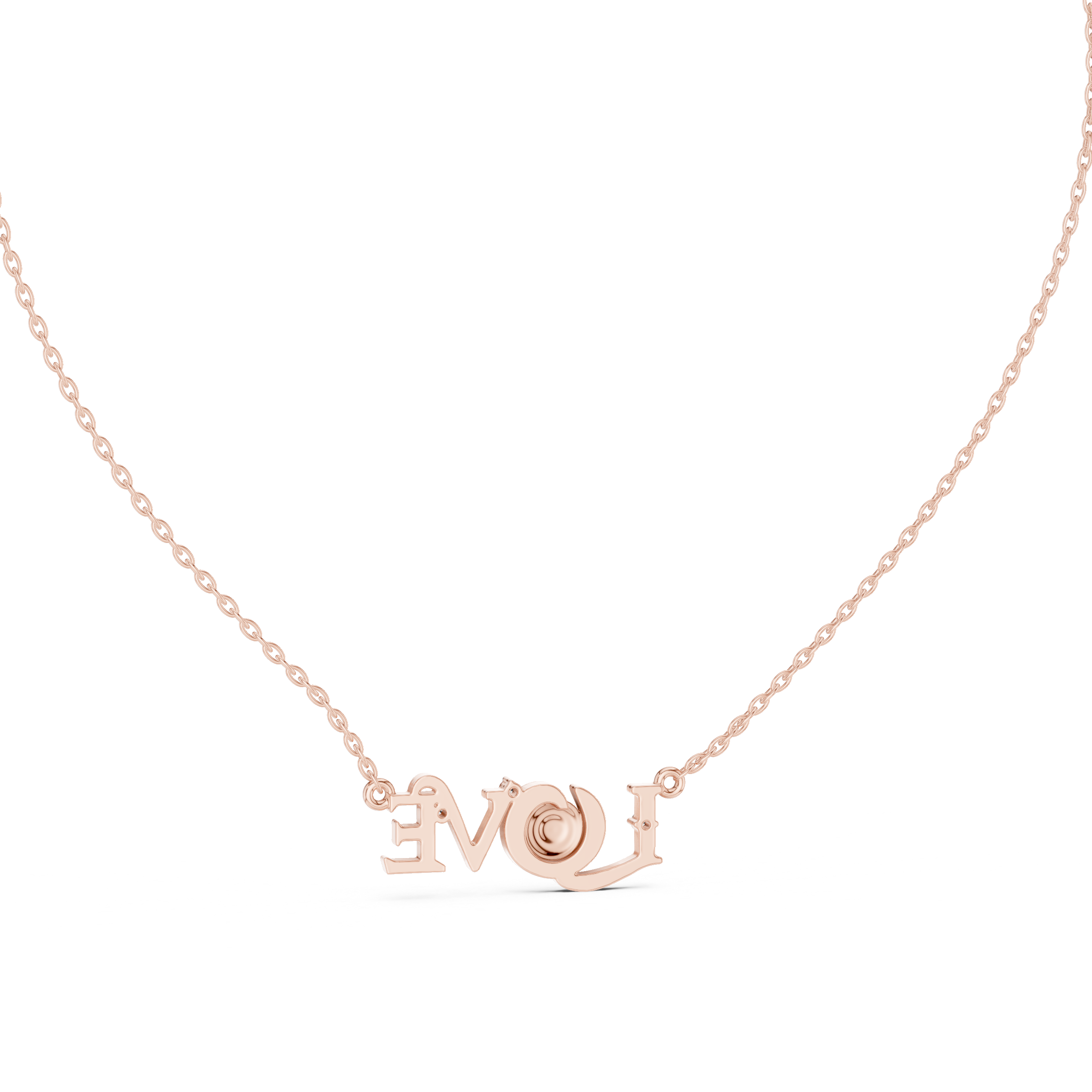 Evil Eye Love Necklace
