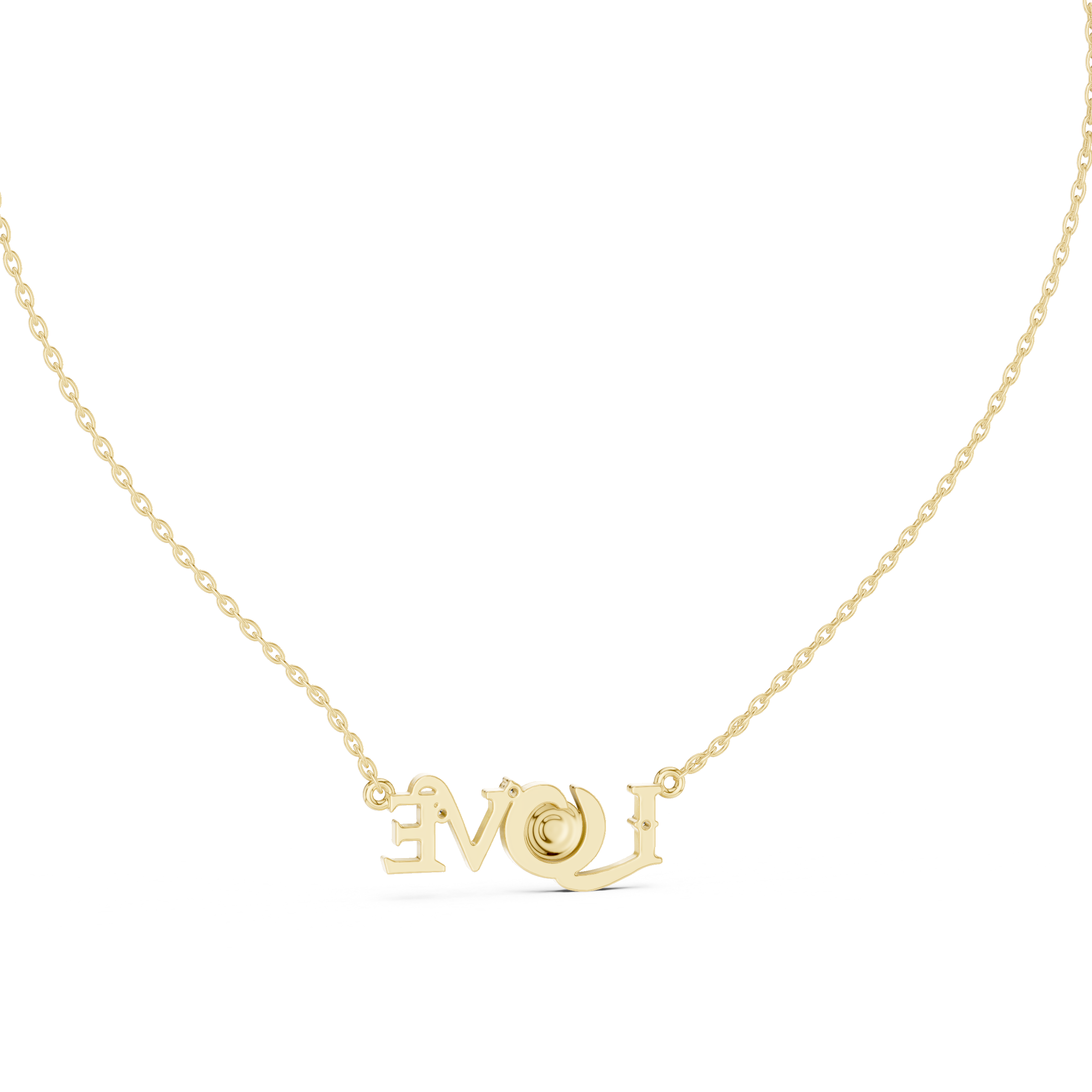 Evil Eye Love Necklace