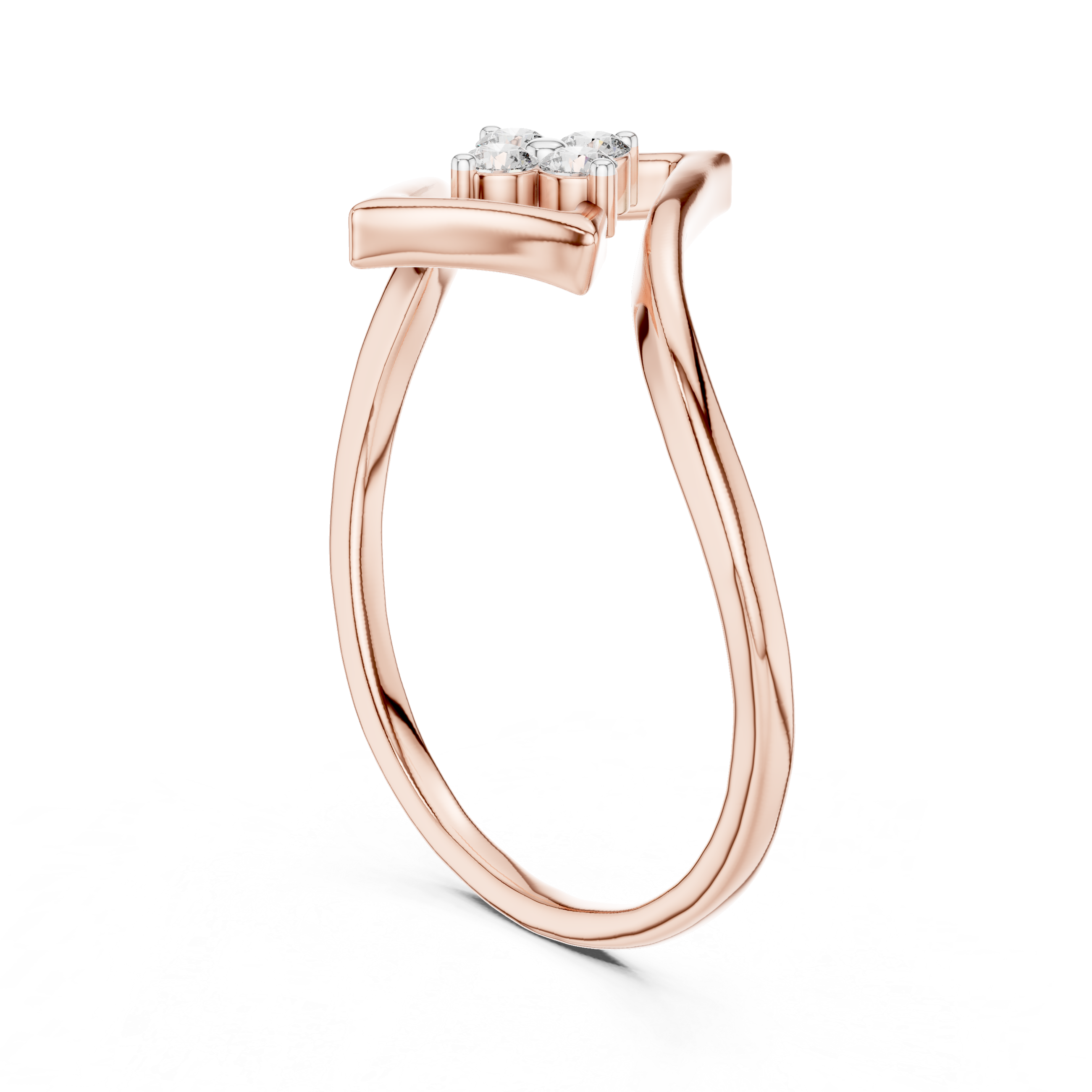 Geometric Diamond Cluster Ring