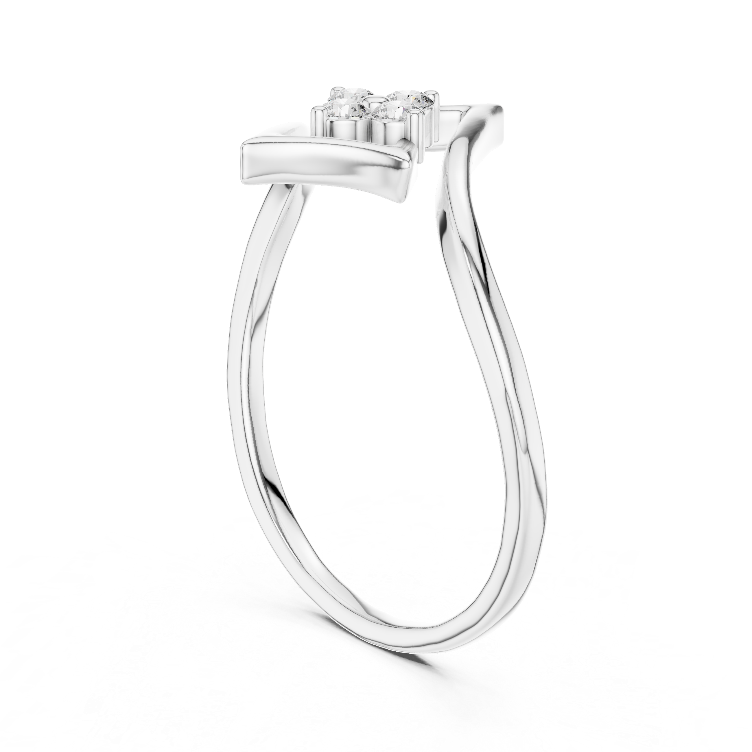 Geometric Diamond Cluster Ring