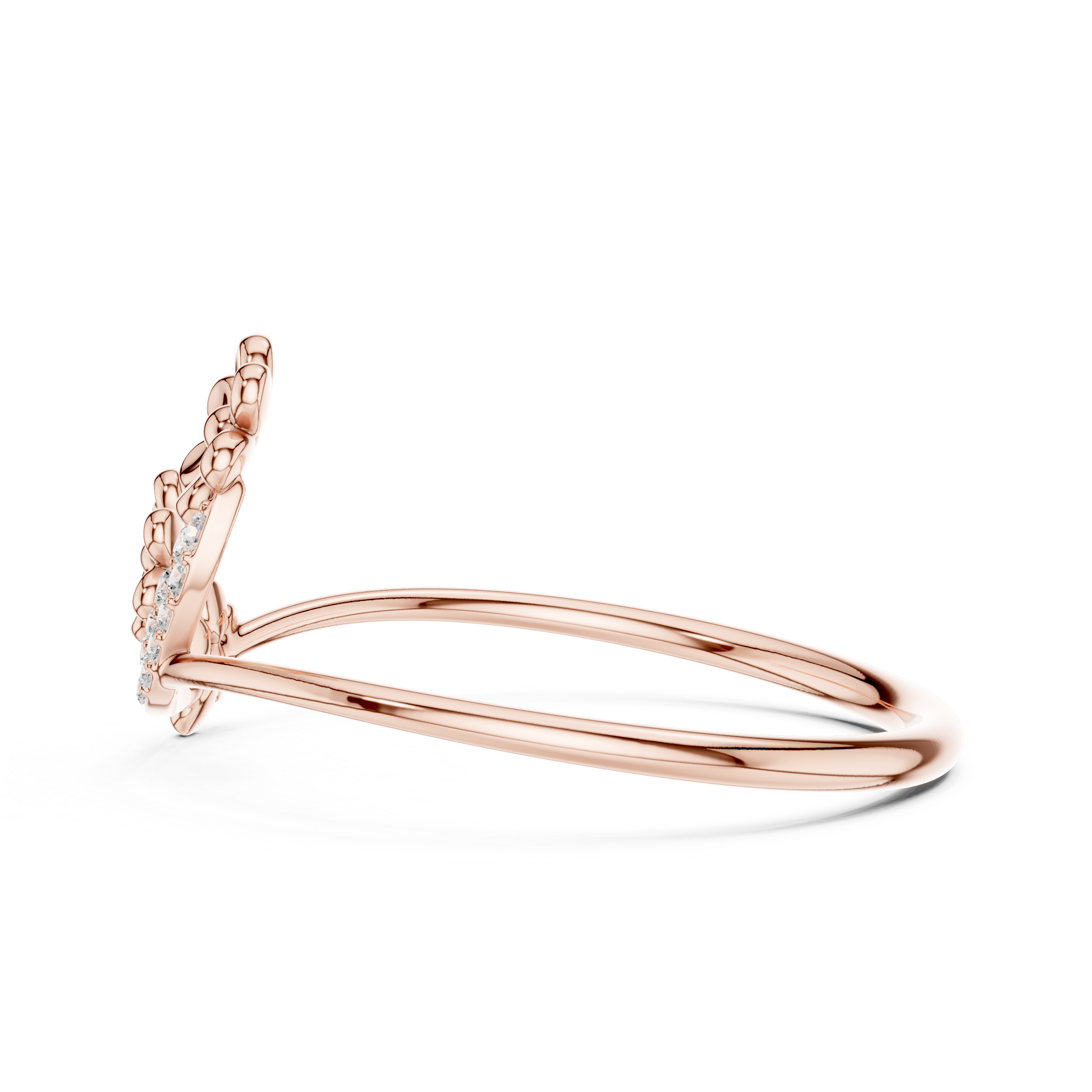 Luxury Floral Diamond Ring