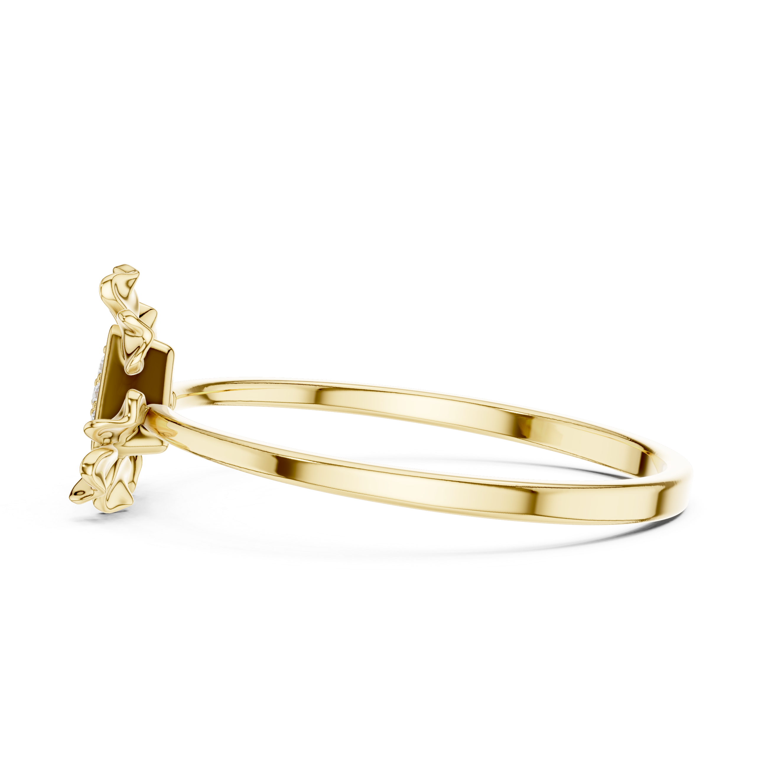 Luxury Clover Diamond Ring