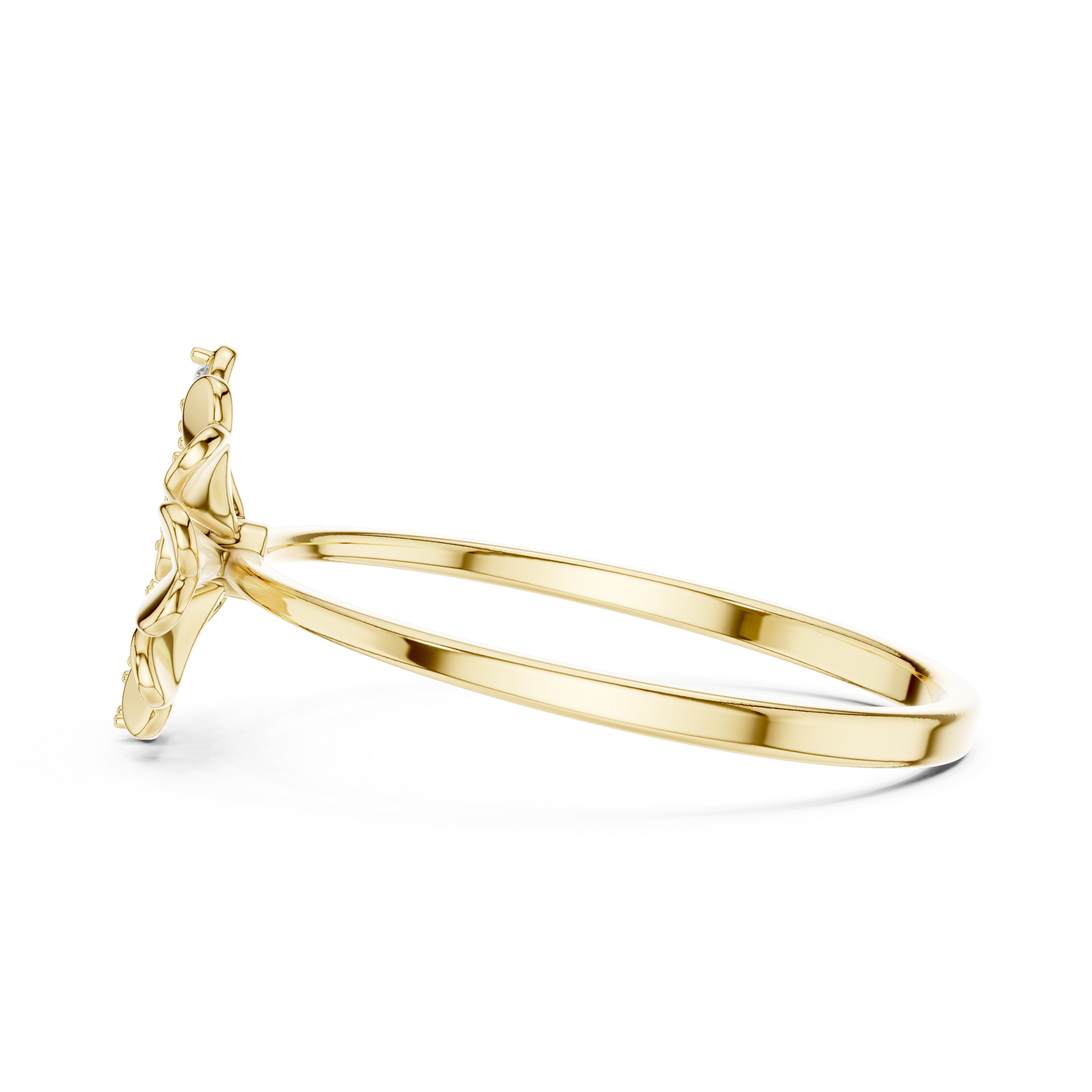 Luxury Daisy Diamond Ring