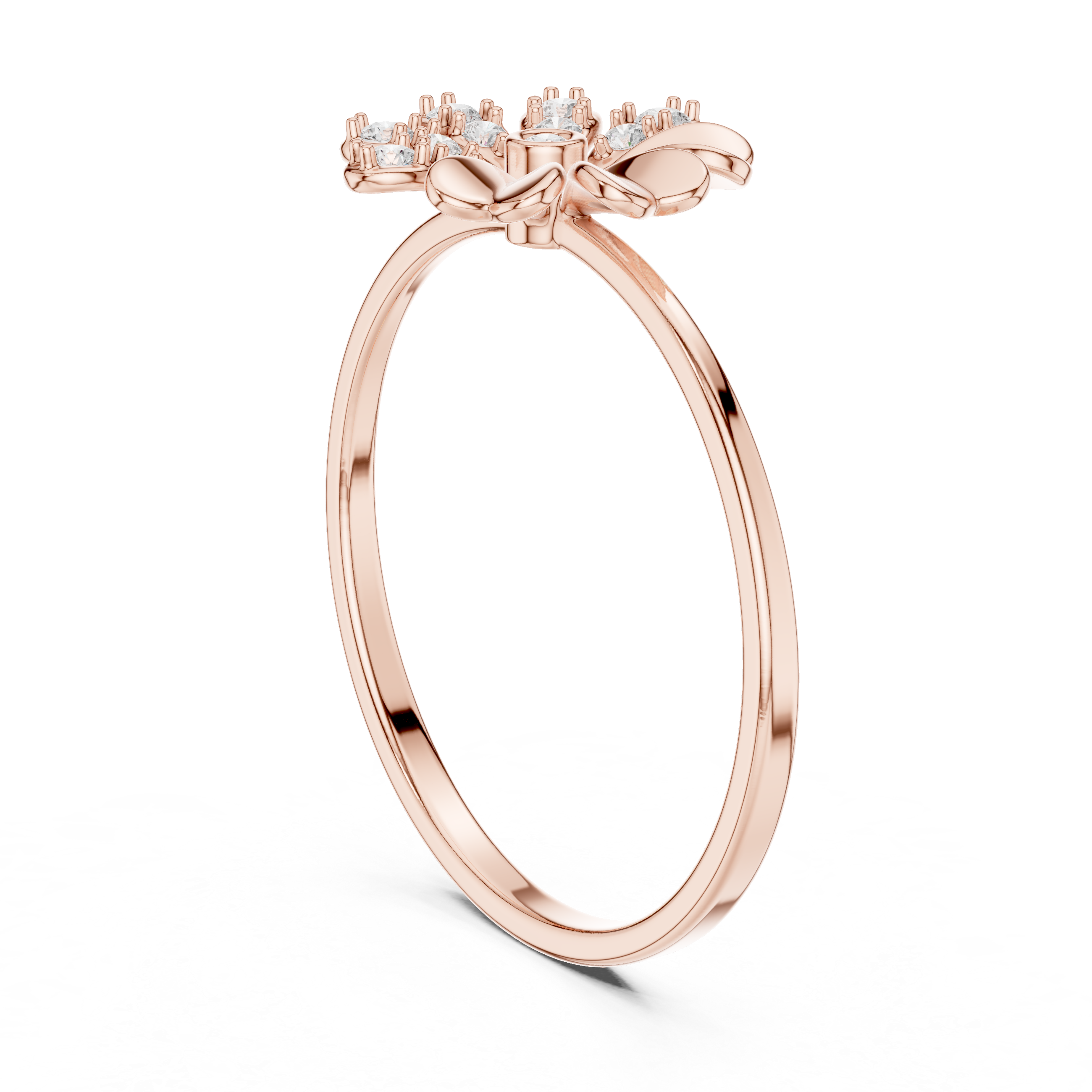 Luxury Daisy Diamond Ring