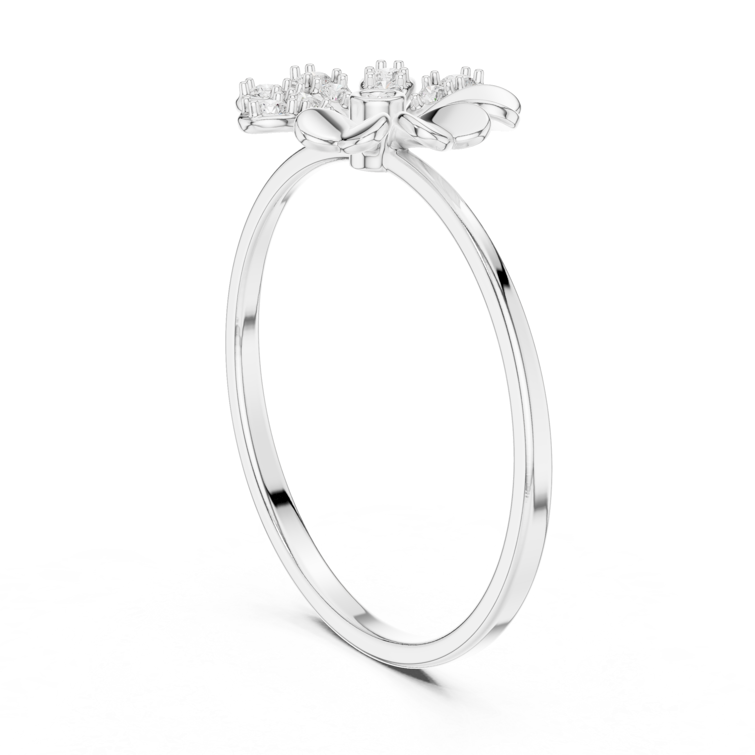 Luxury Daisy Diamond Ring