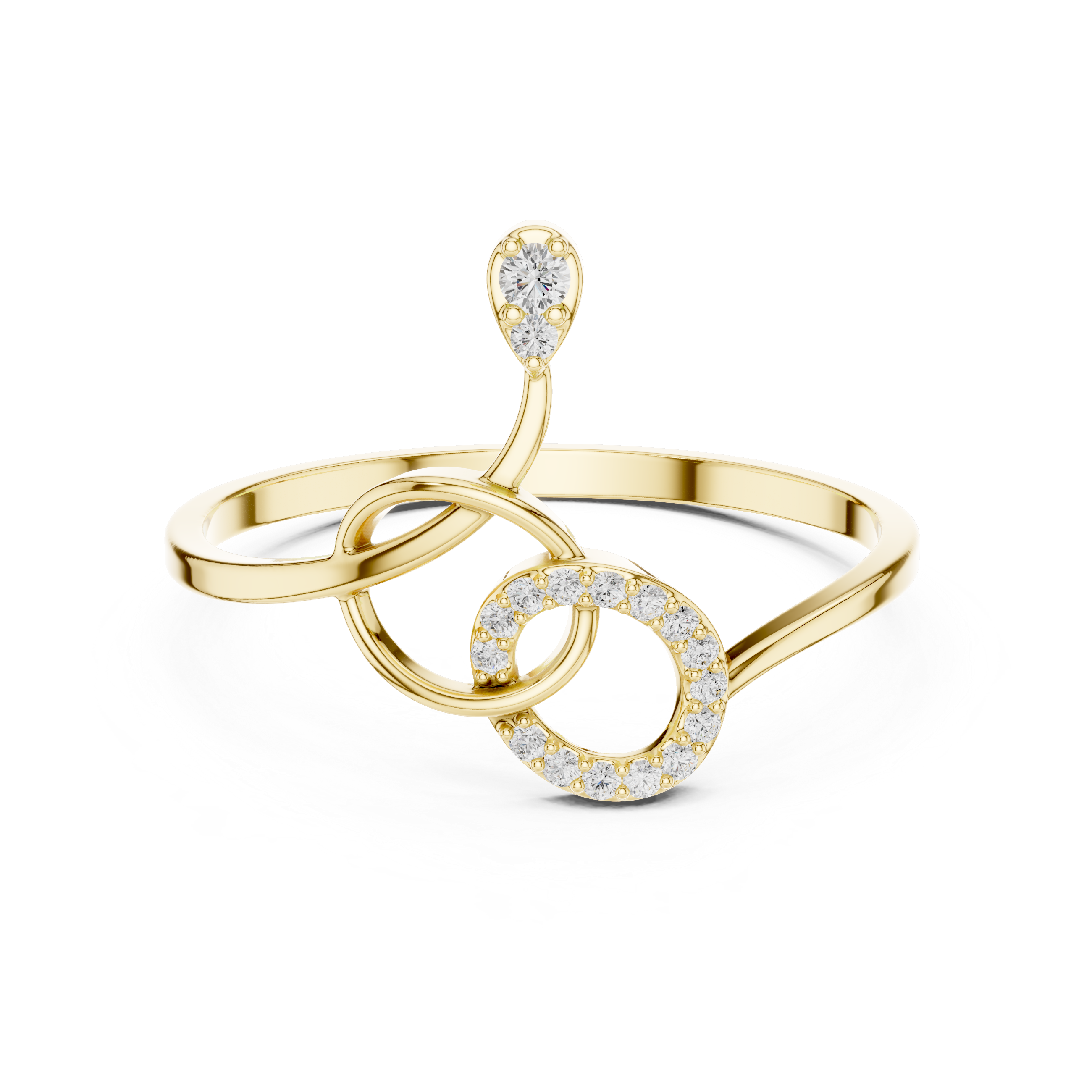 Luxury Infinity Diamond Ring