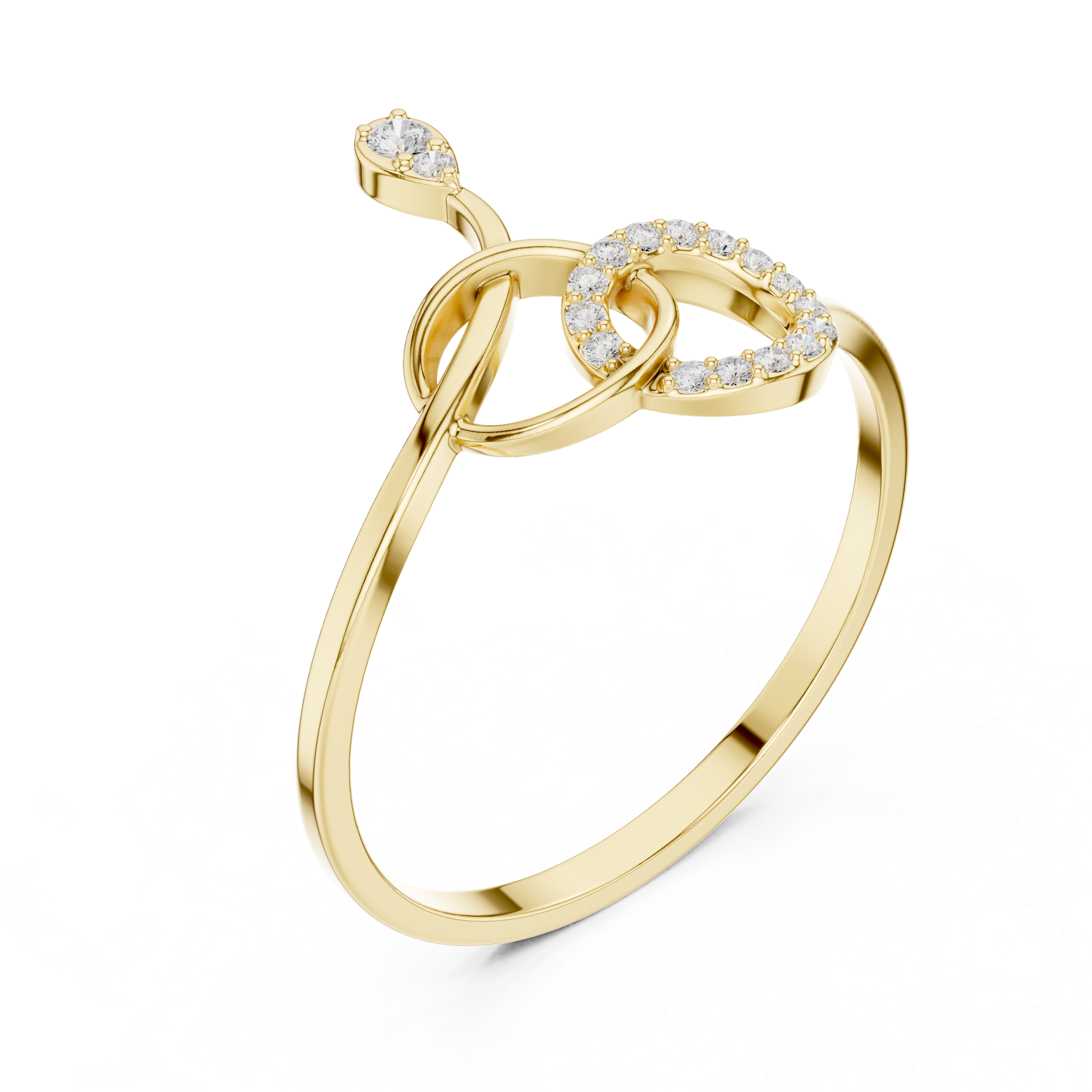 Luxury Infinity Diamond Ring