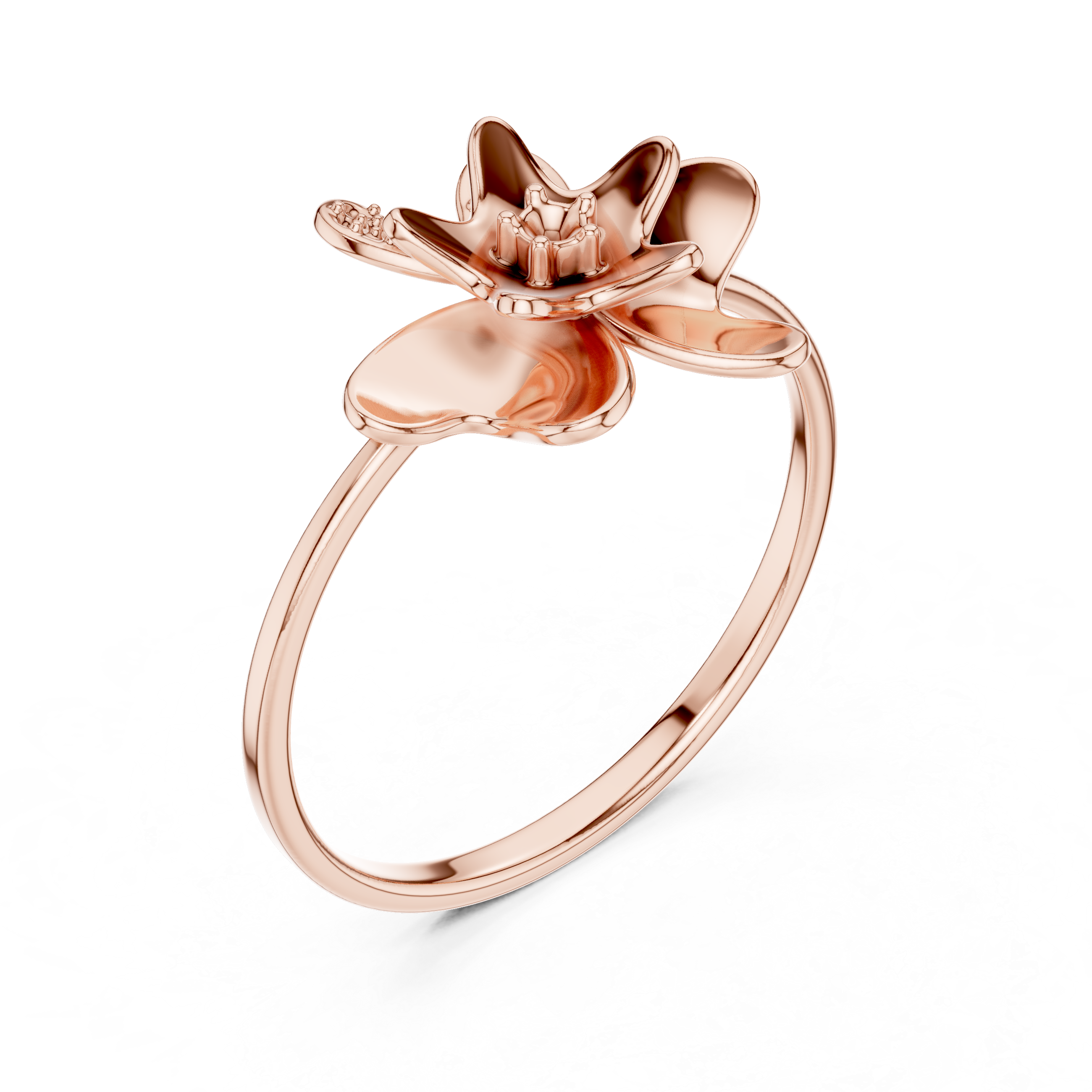 Luxury Flower Diamond Ring