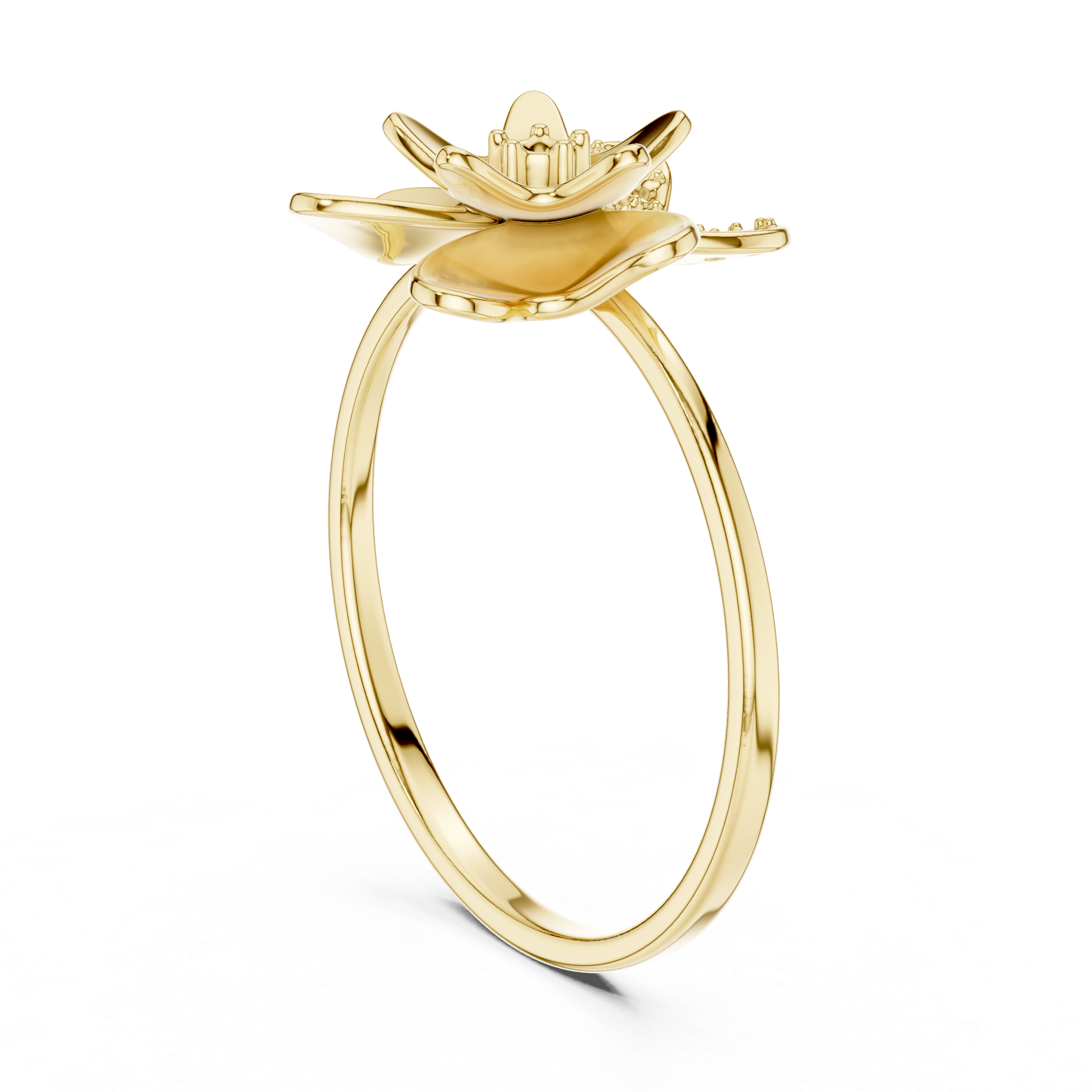 Luxury Flower Diamond Ring