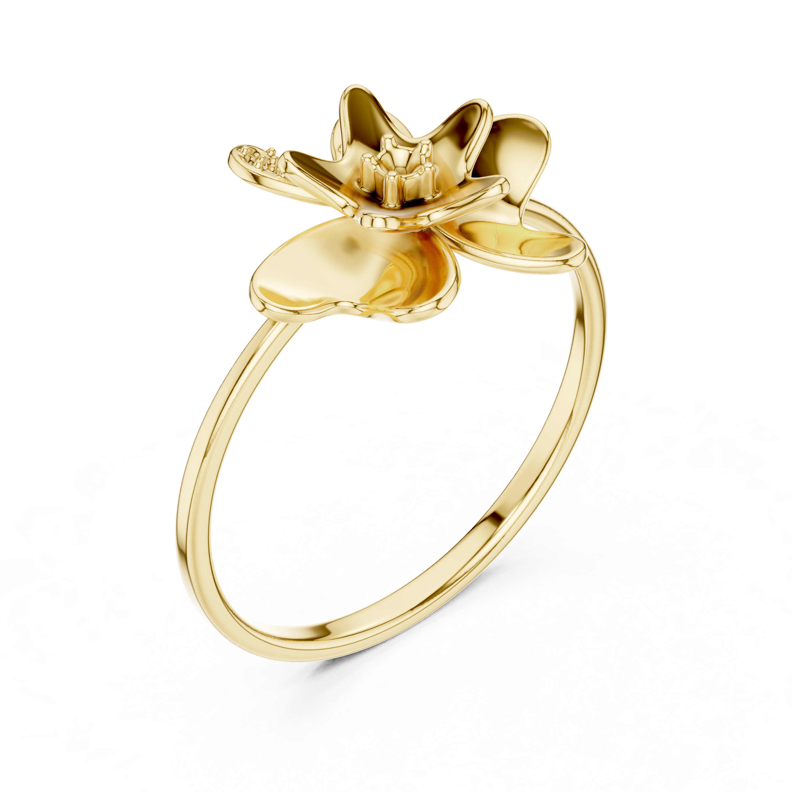 Luxury Flower Diamond Ring