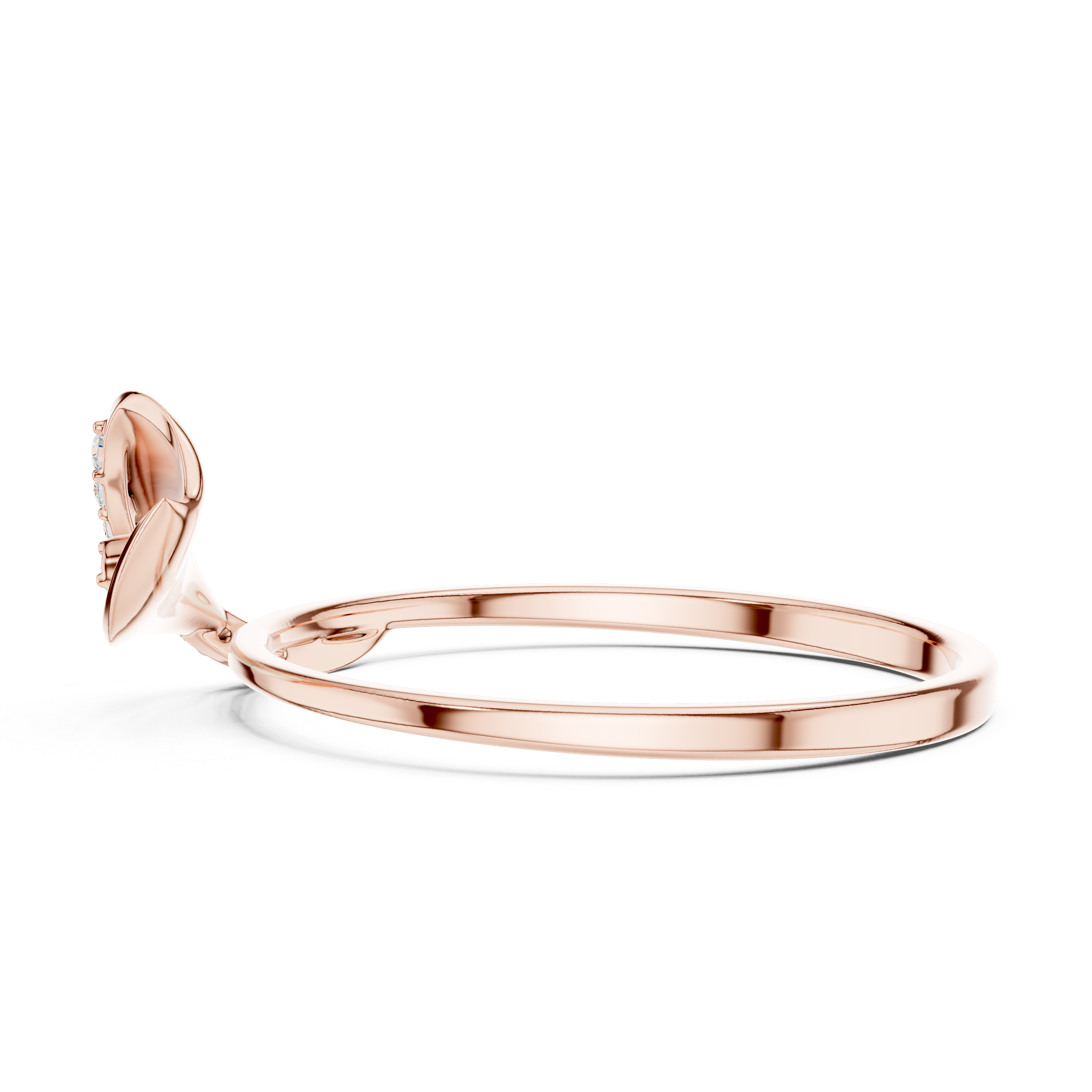 Luxury Calla Diamond Ring