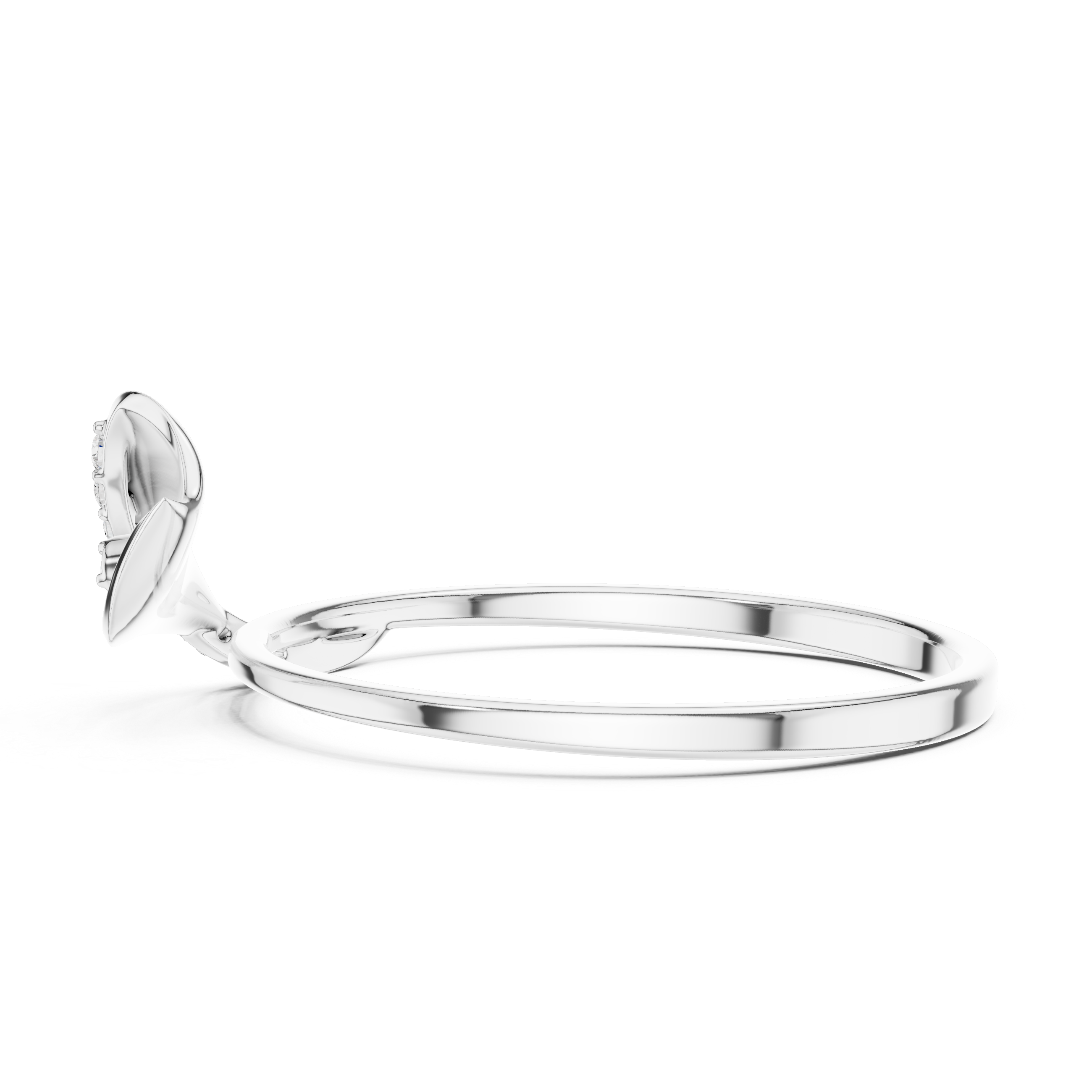 Luxury Calla Diamond Ring