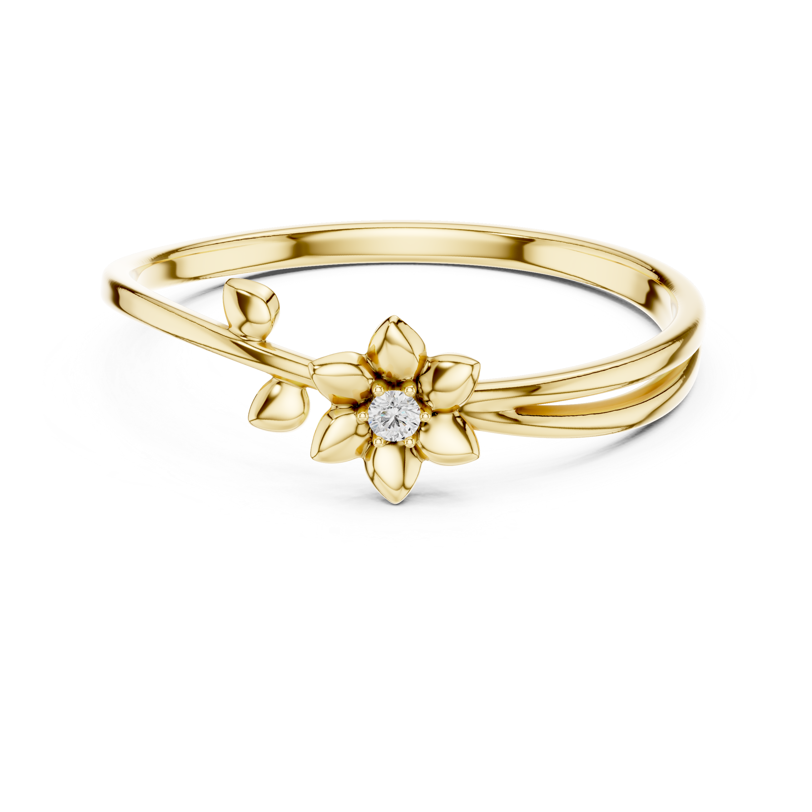 Luxury Daisy Diamond Ring