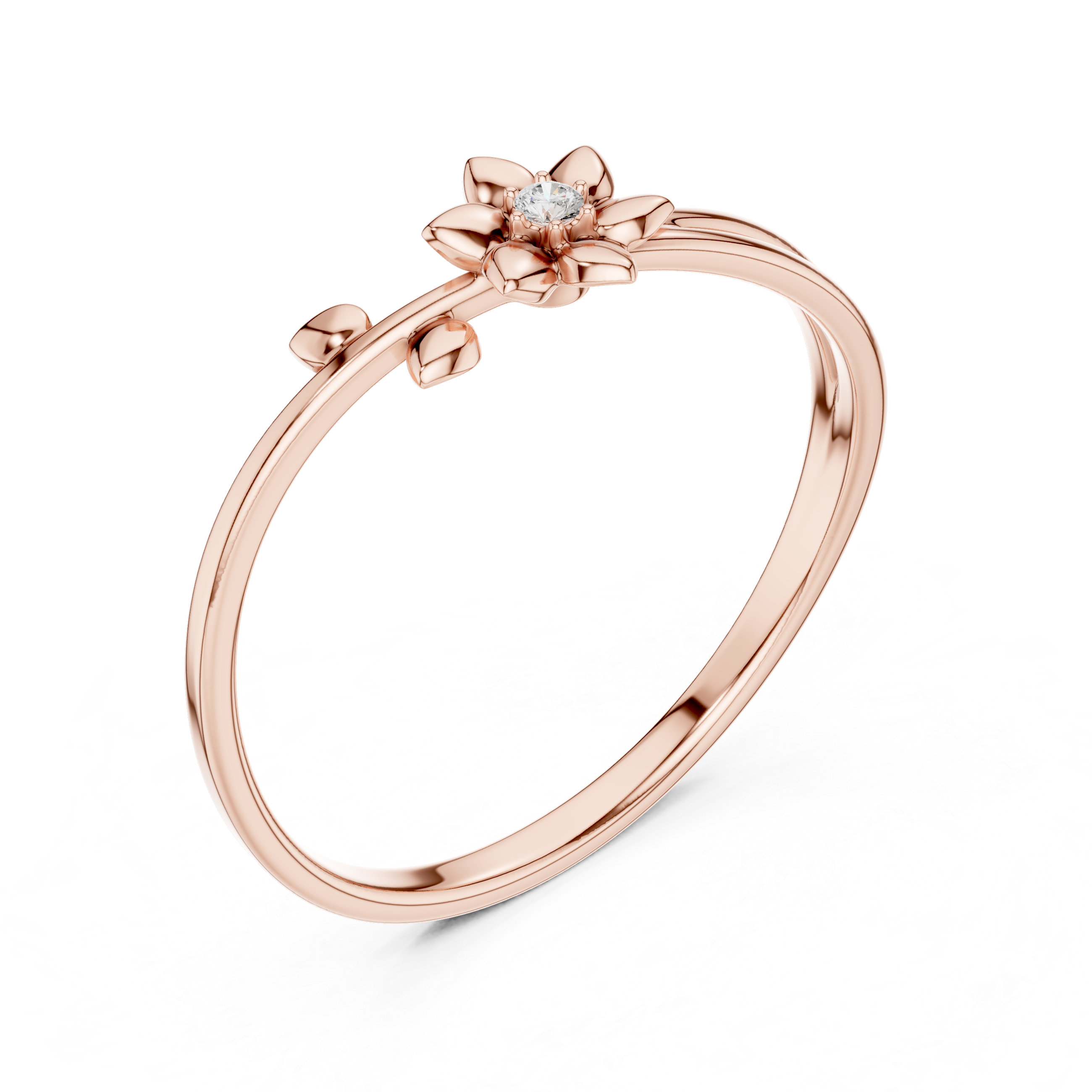 Luxury Daisy Diamond Ring