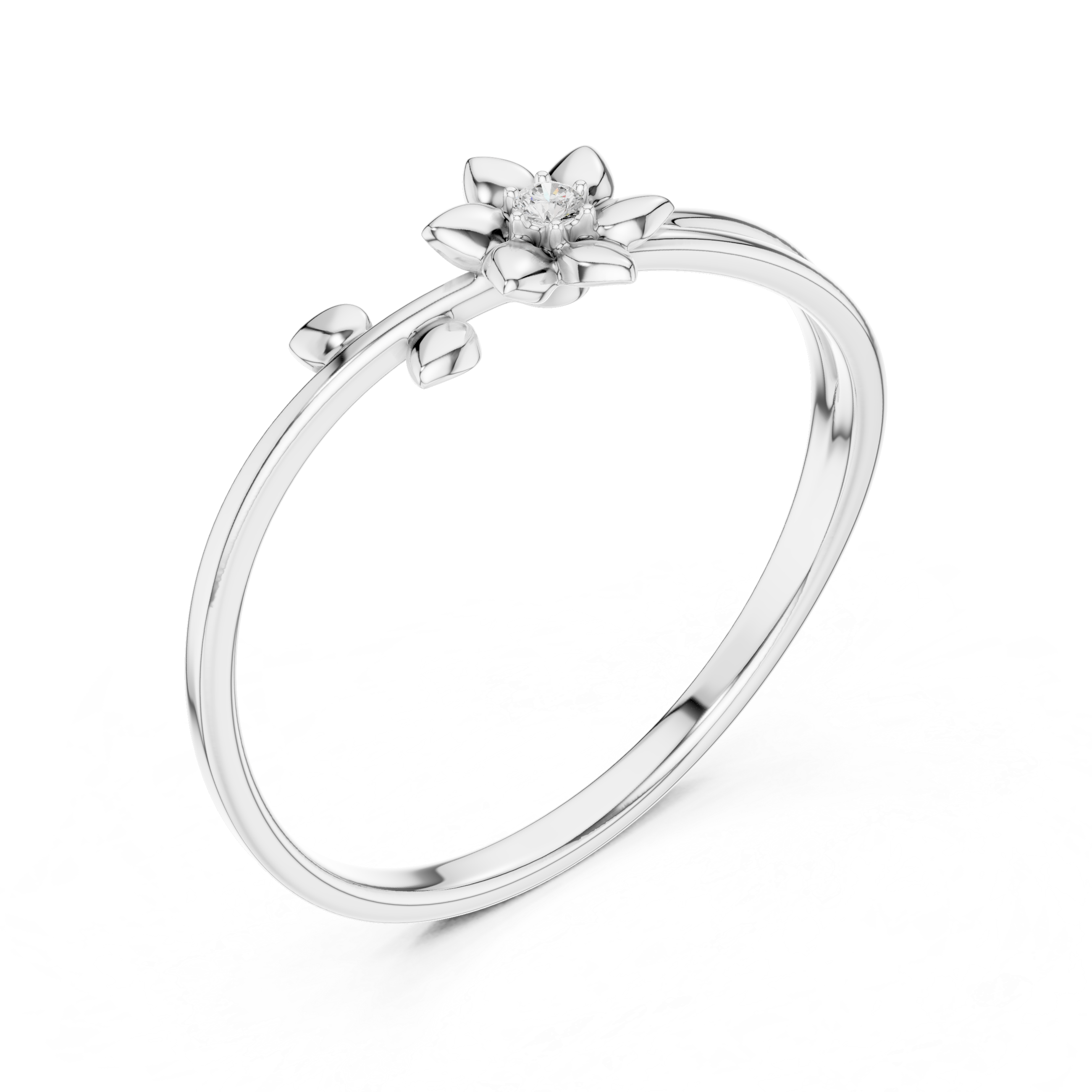 Luxury Daisy Diamond Ring