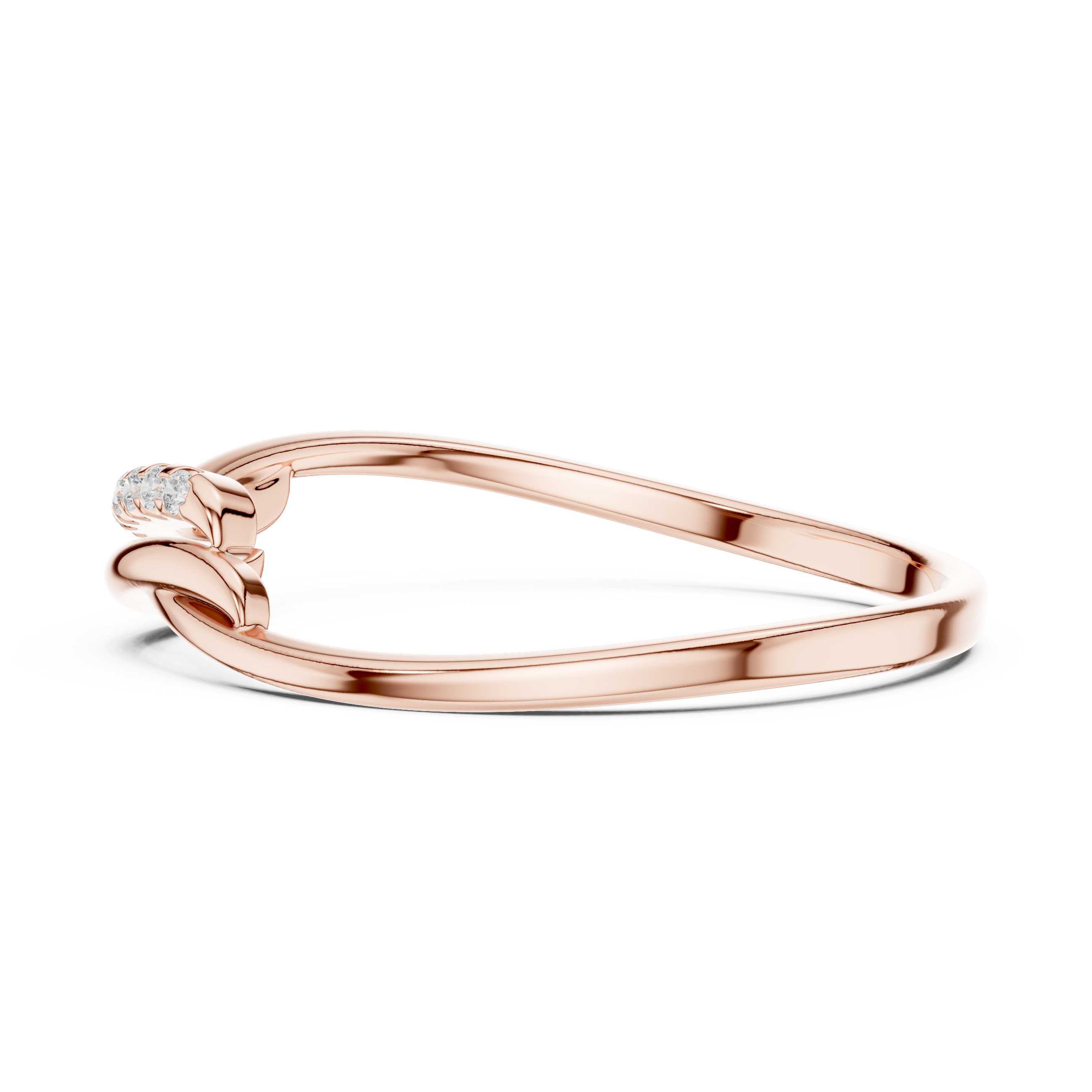 Luxury Wave Diamond Ring
