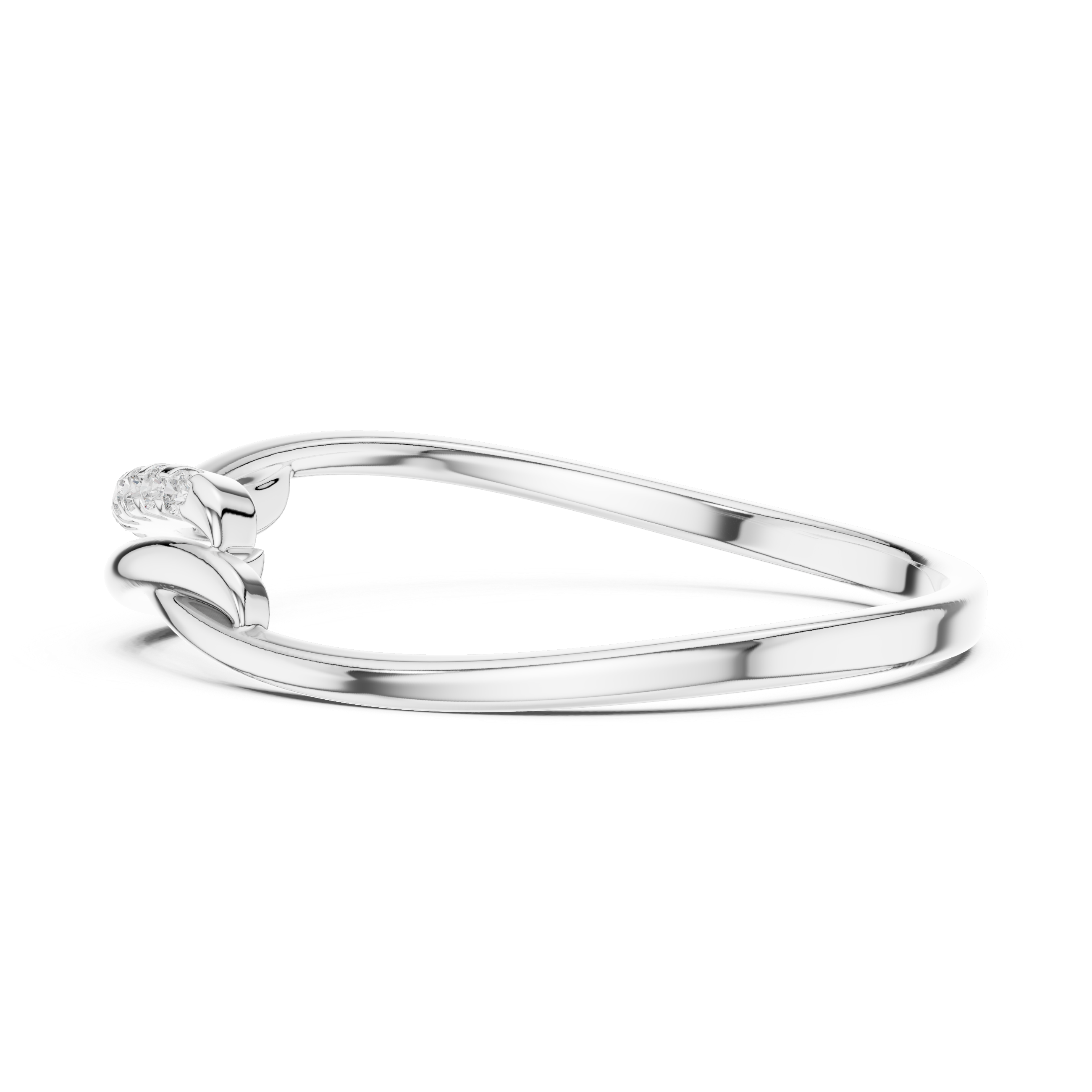 Luxury Wave Diamond Ring