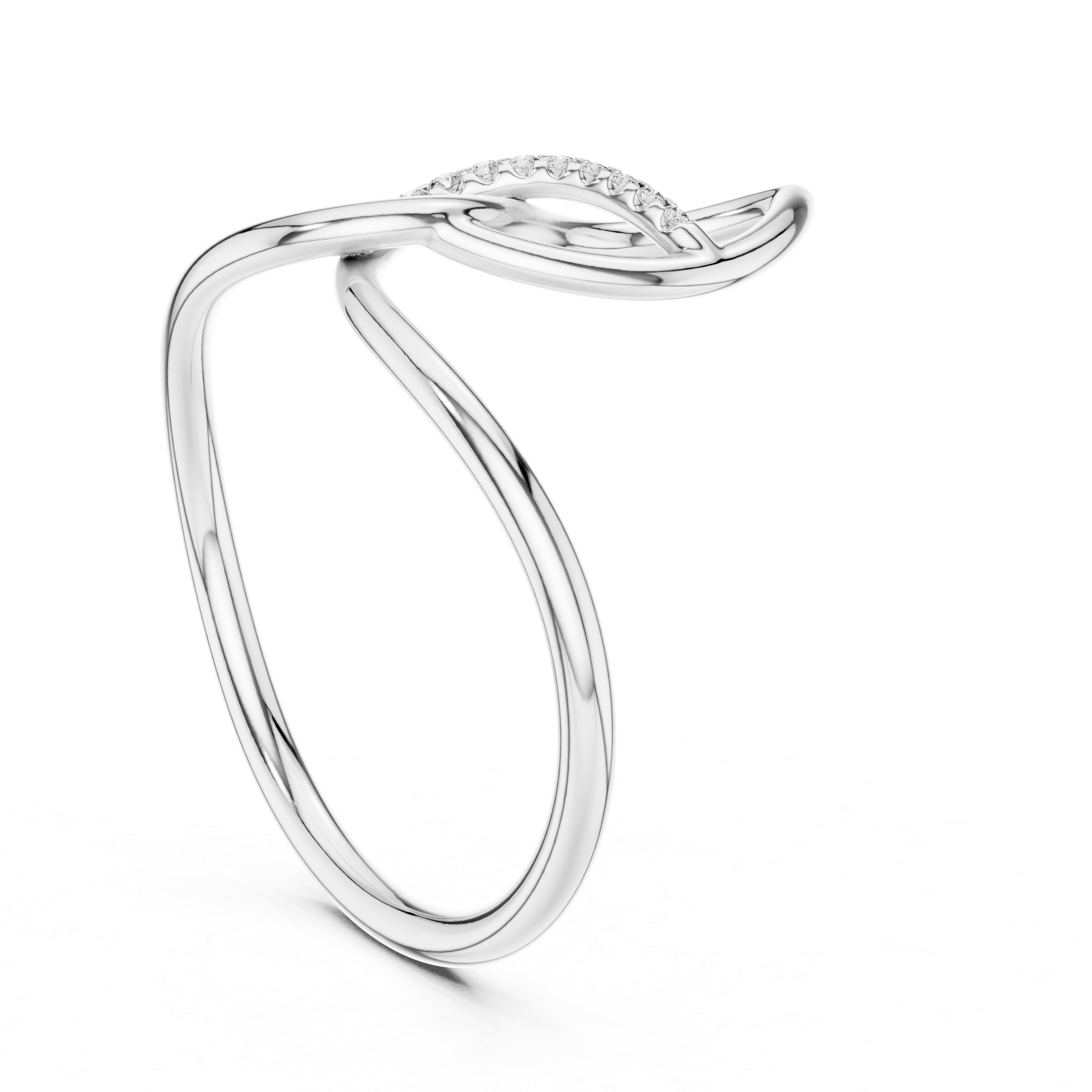 Luxury Loop Diamond Ring