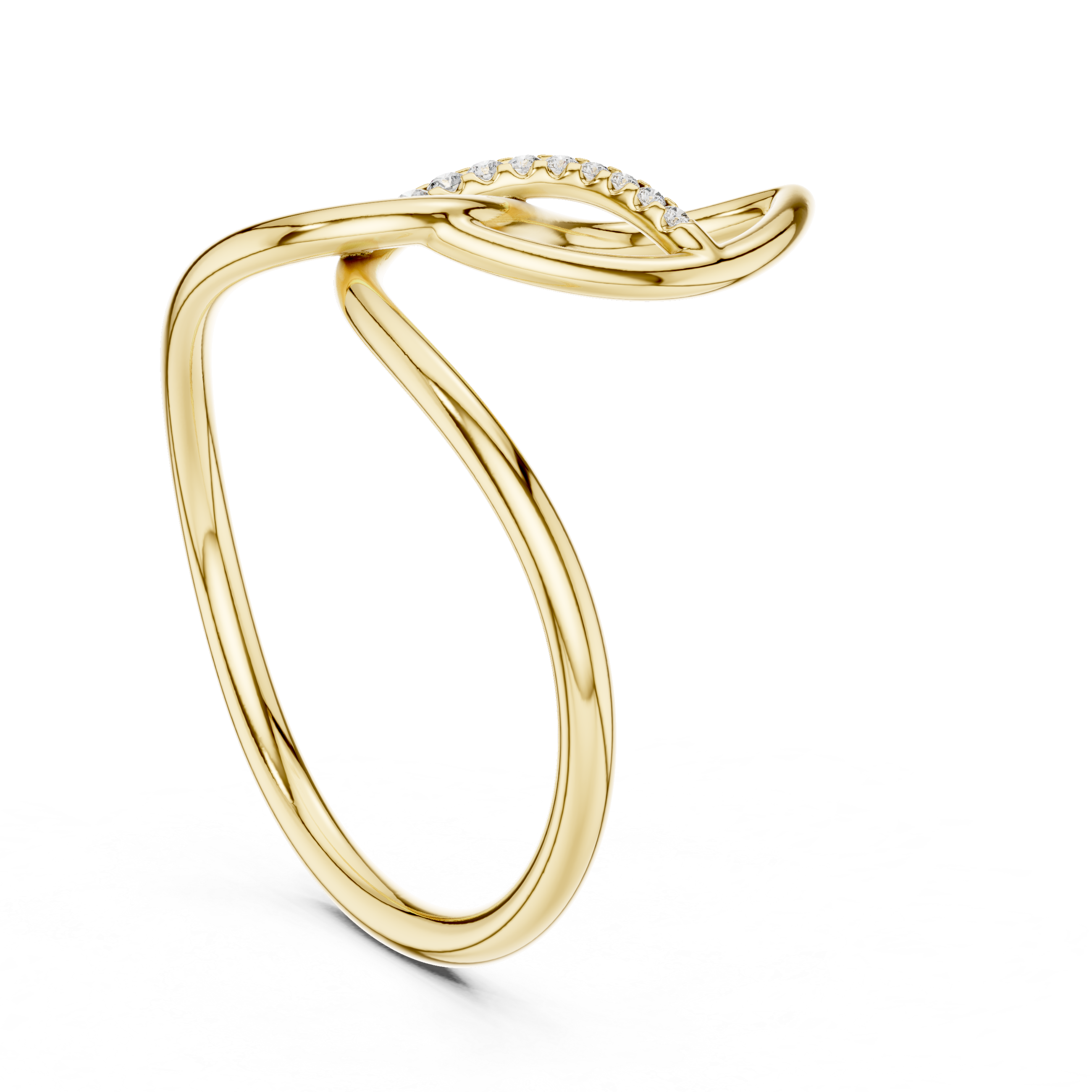Luxury Loop Diamond Ring