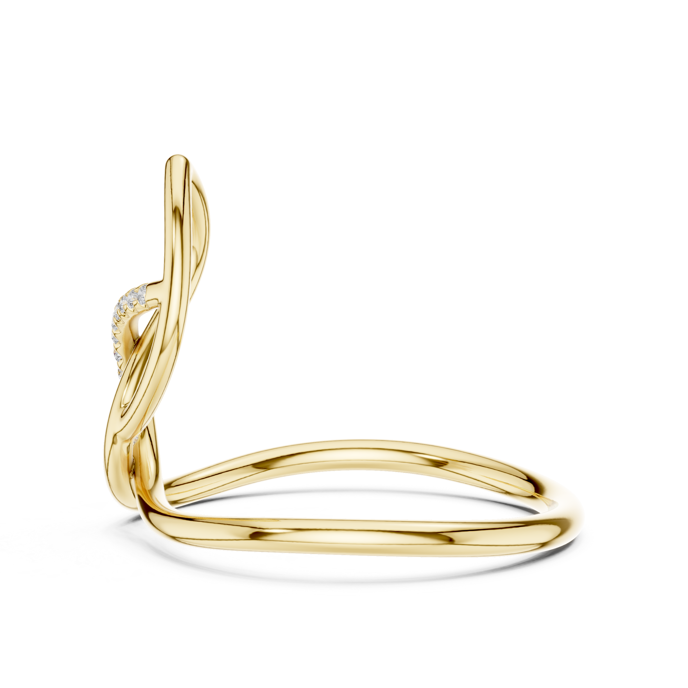 Luxury Loop Diamond Ring