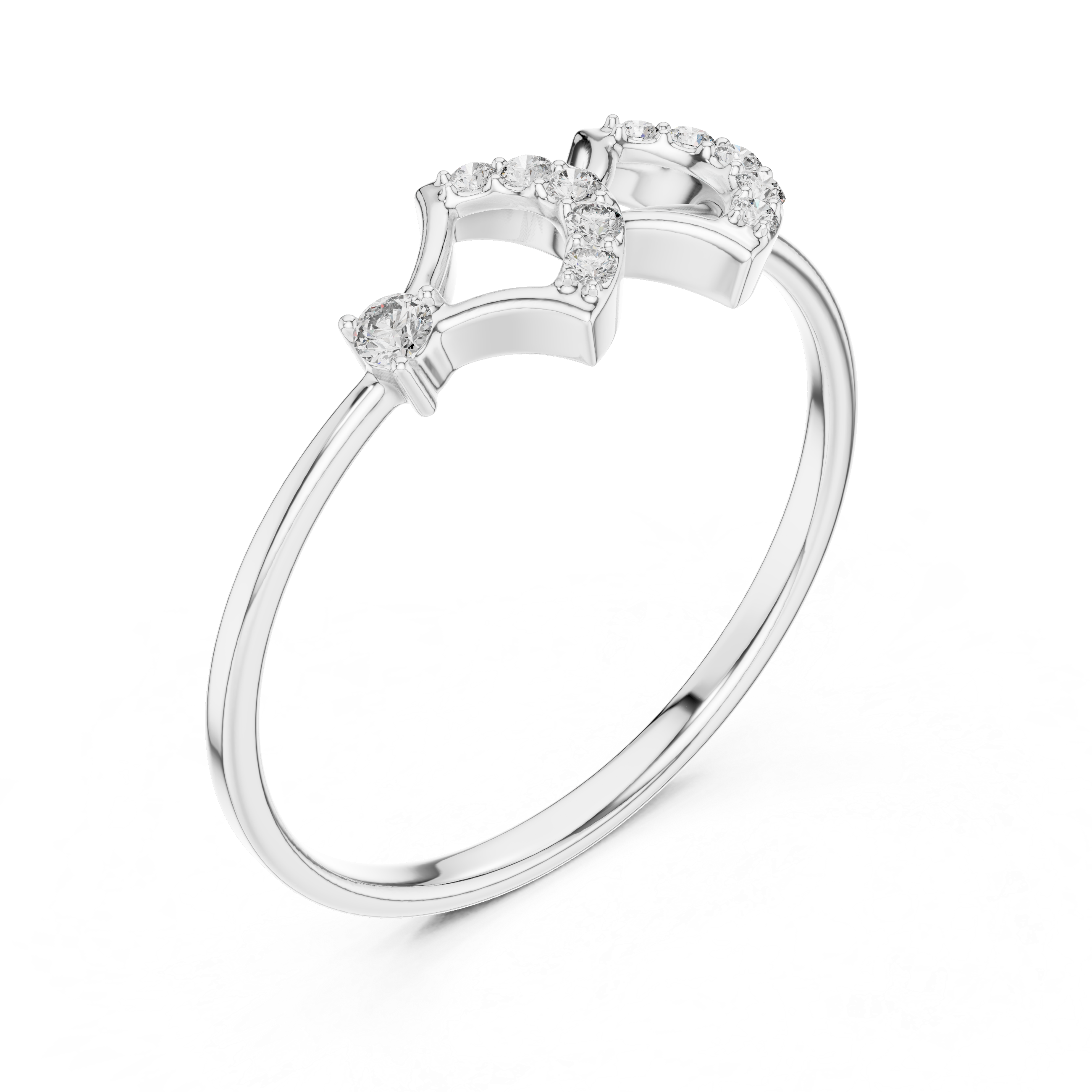 Luxury Crown Diamond Ring