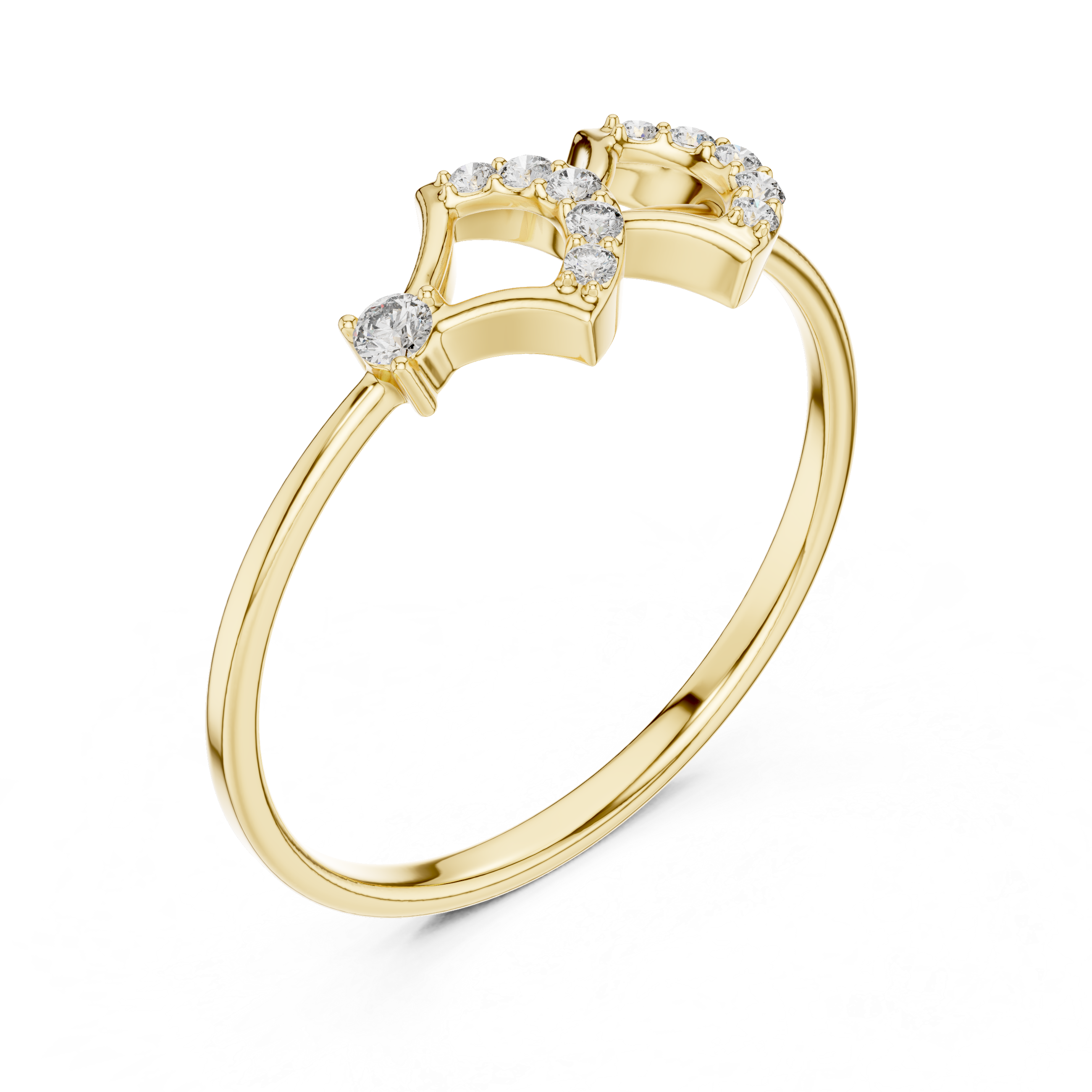 Luxury Crown Diamond Ring