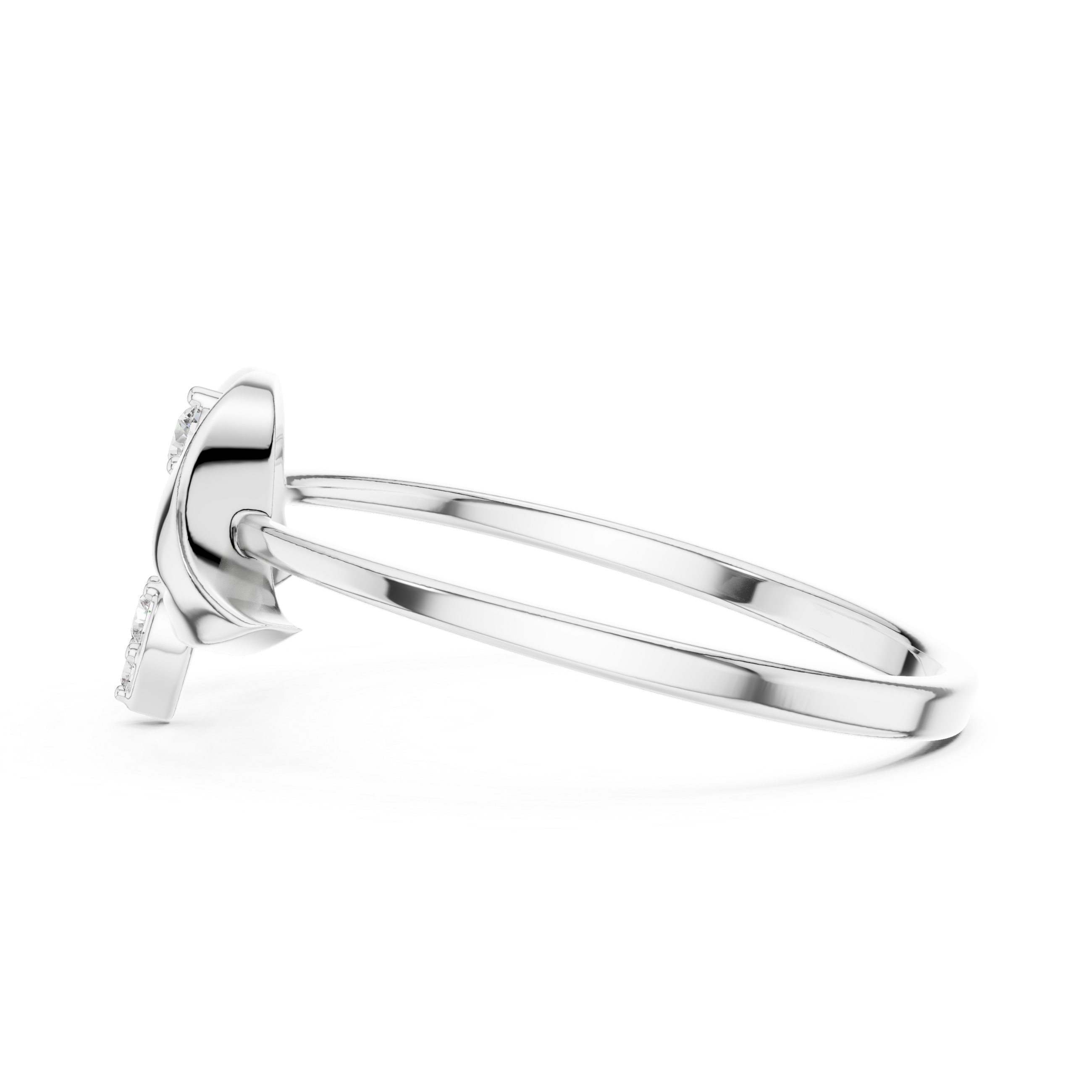 Luxury Arc Diamond Ring