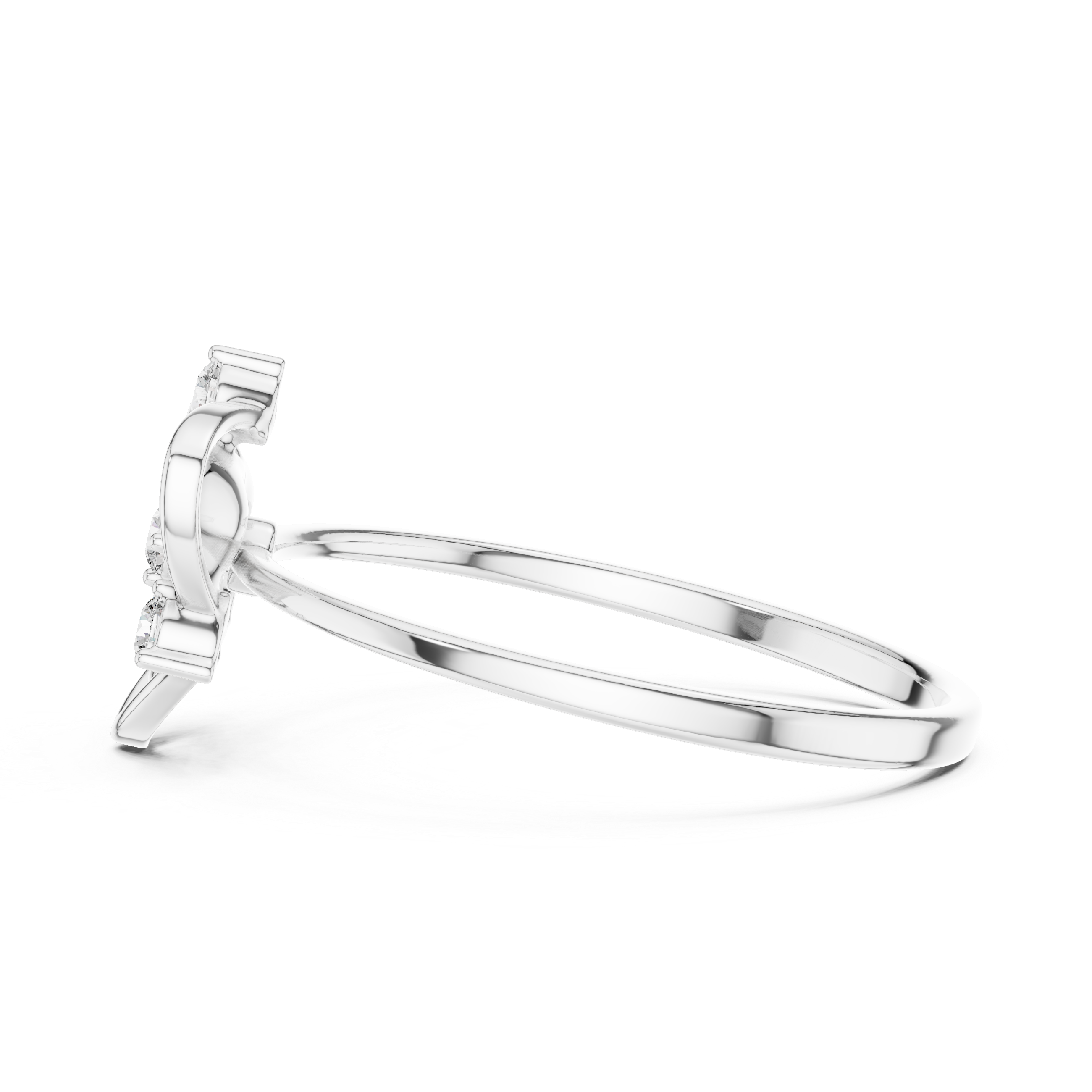 Luxury Heart Diamond Ring