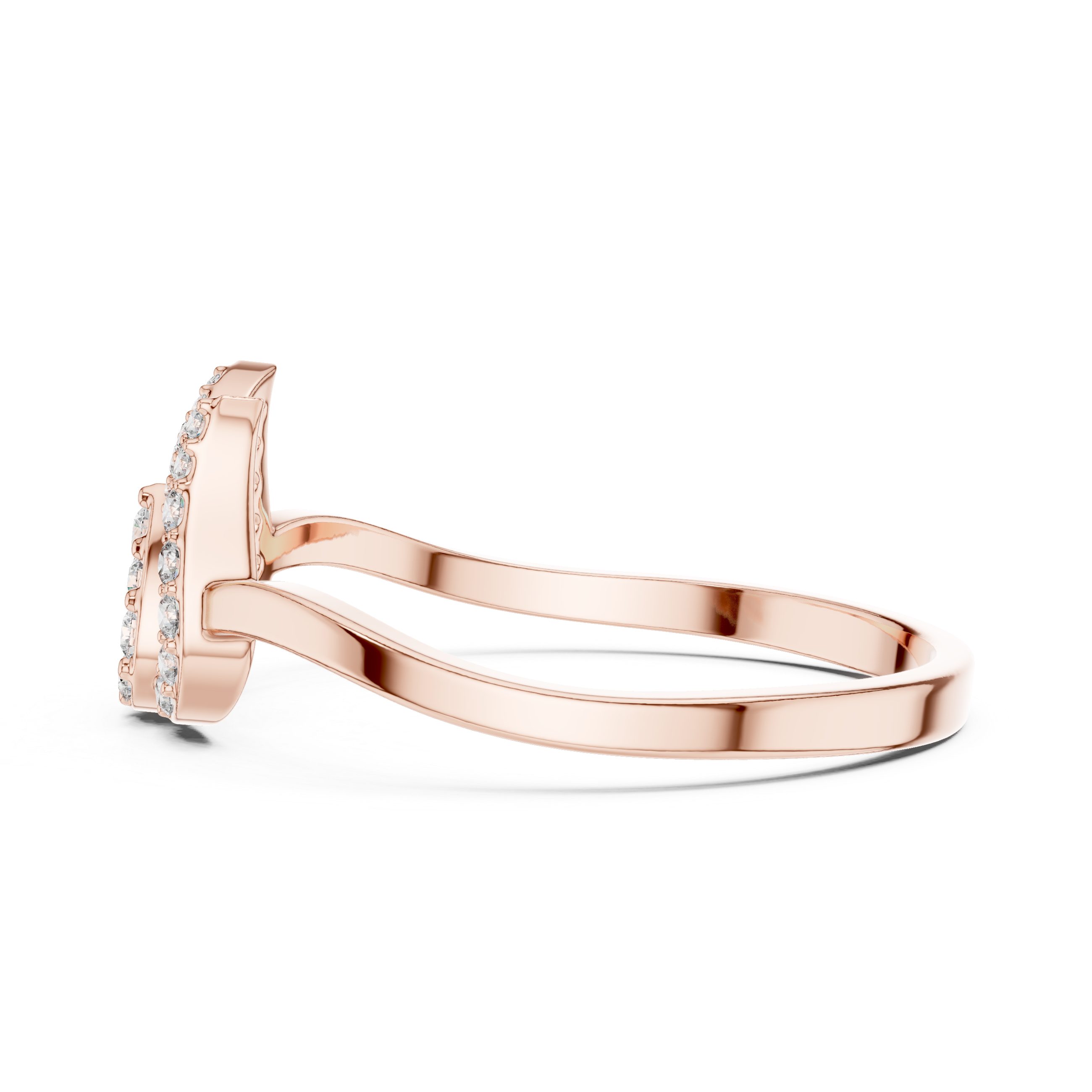 Tulip Crown Diamond Ring