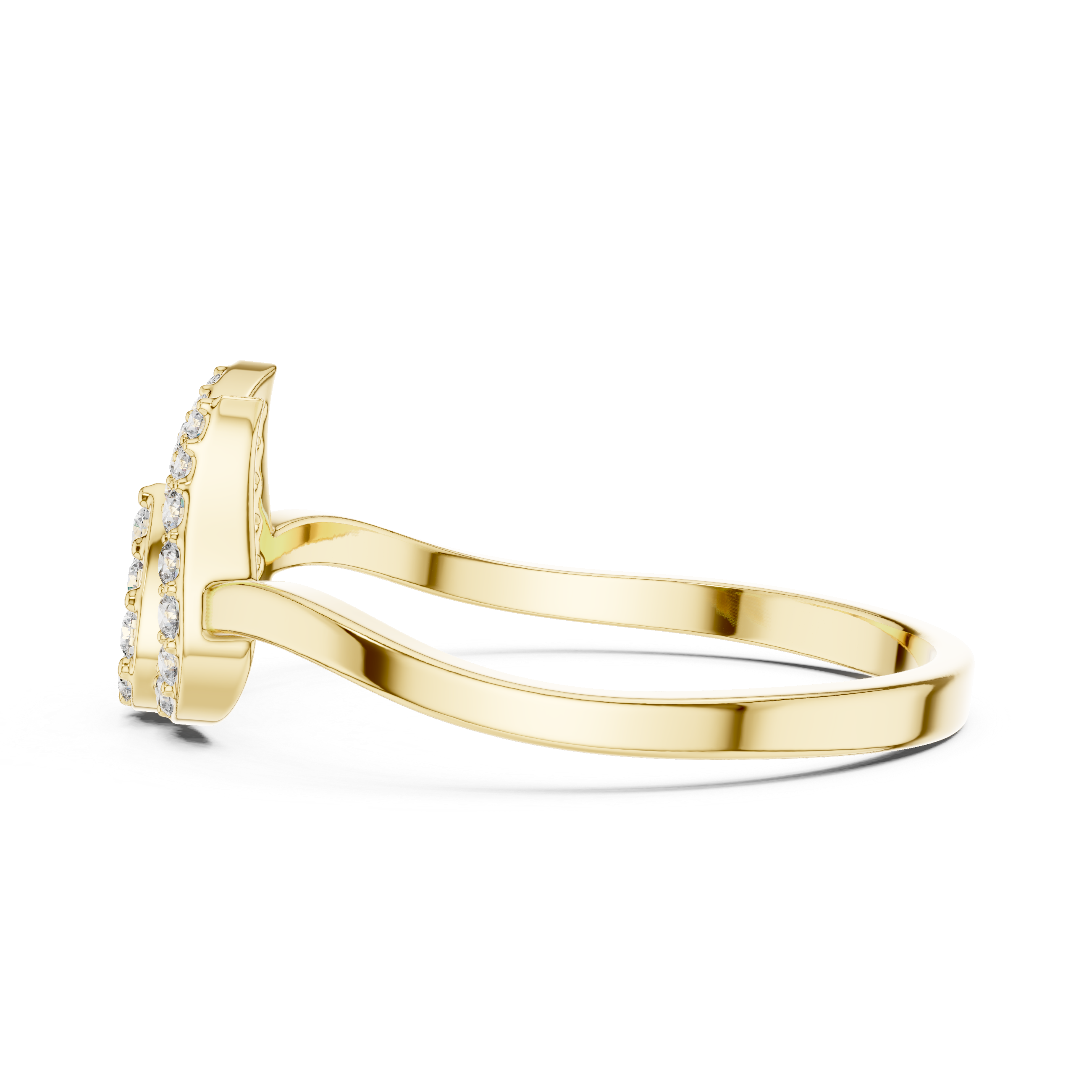 Tulip Crown Diamond Ring