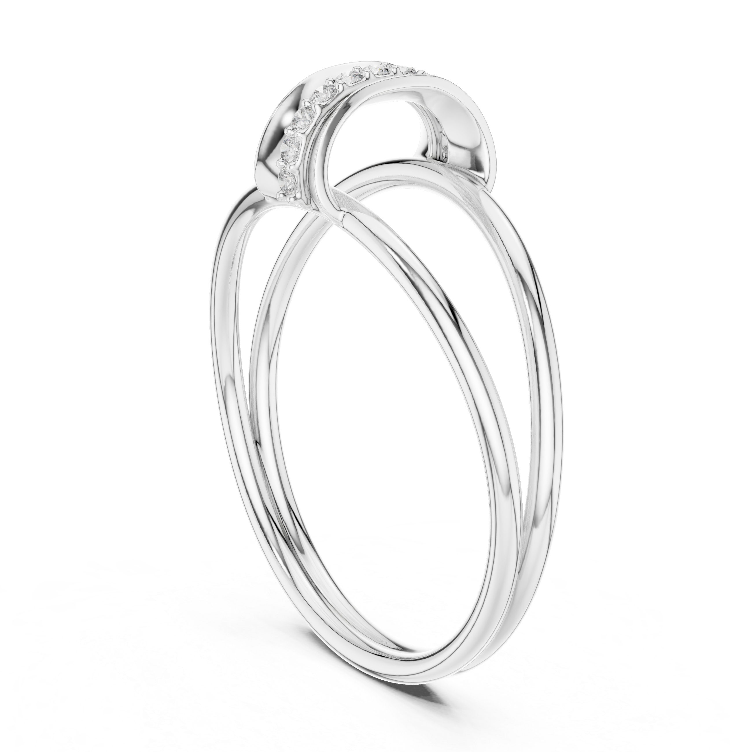 Luxury Diamond Bar Ring