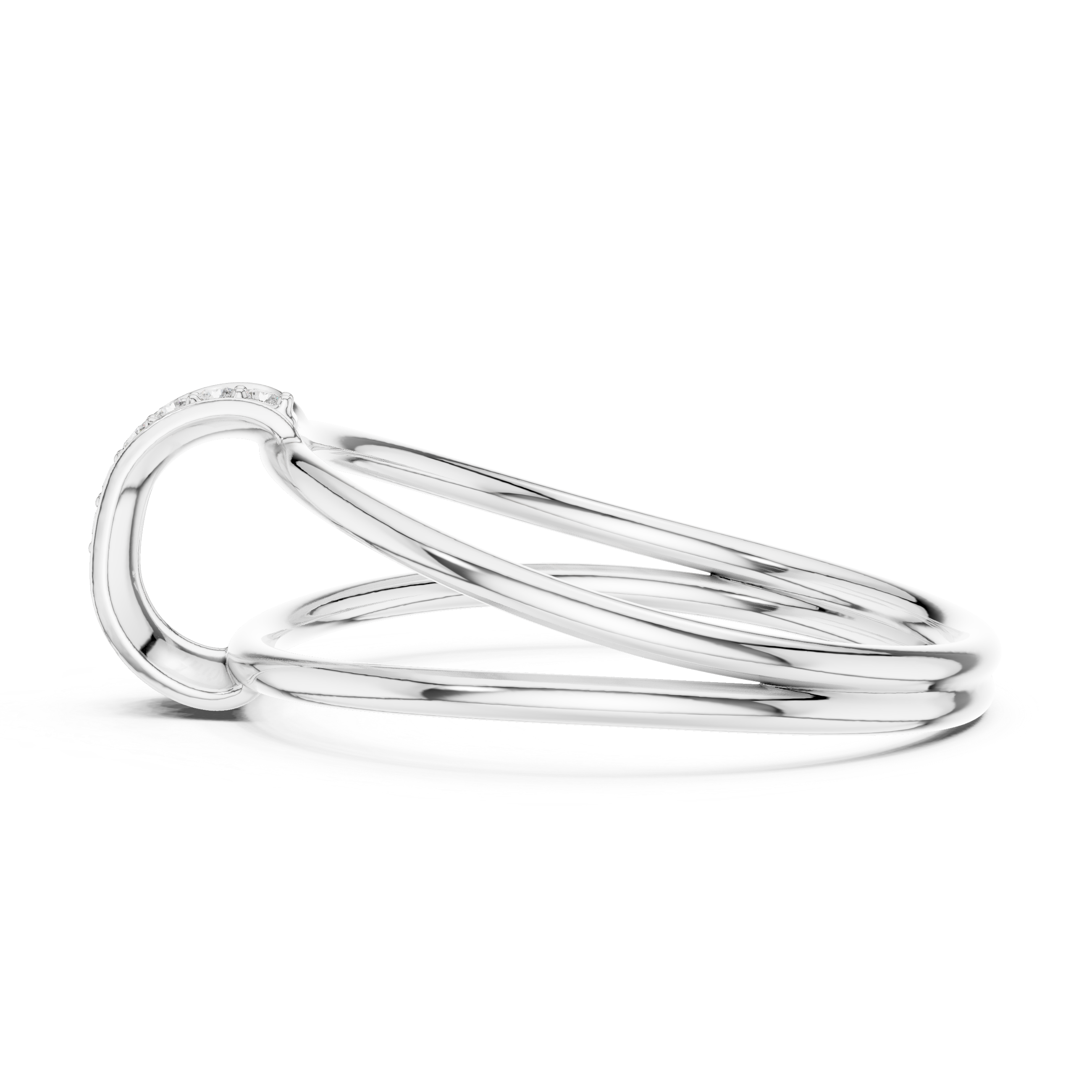 Luxury Diamond Bar Ring