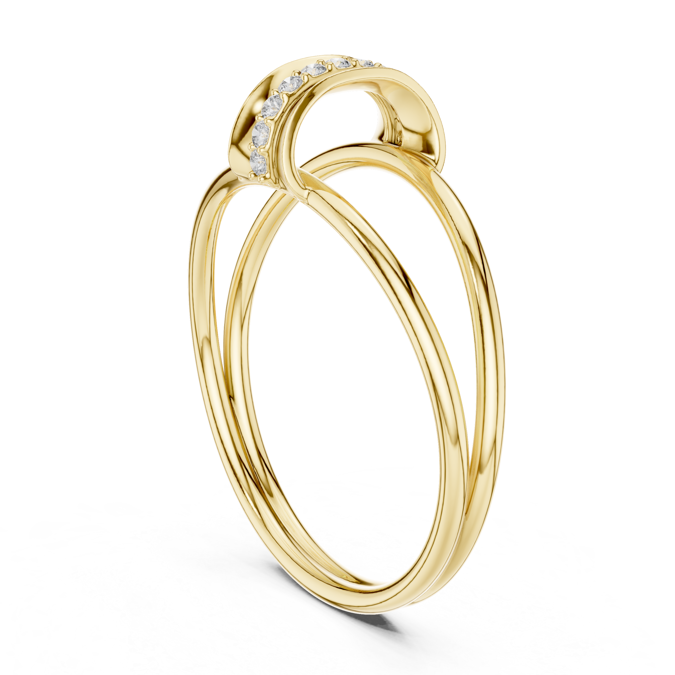 Luxury Diamond Bar Ring